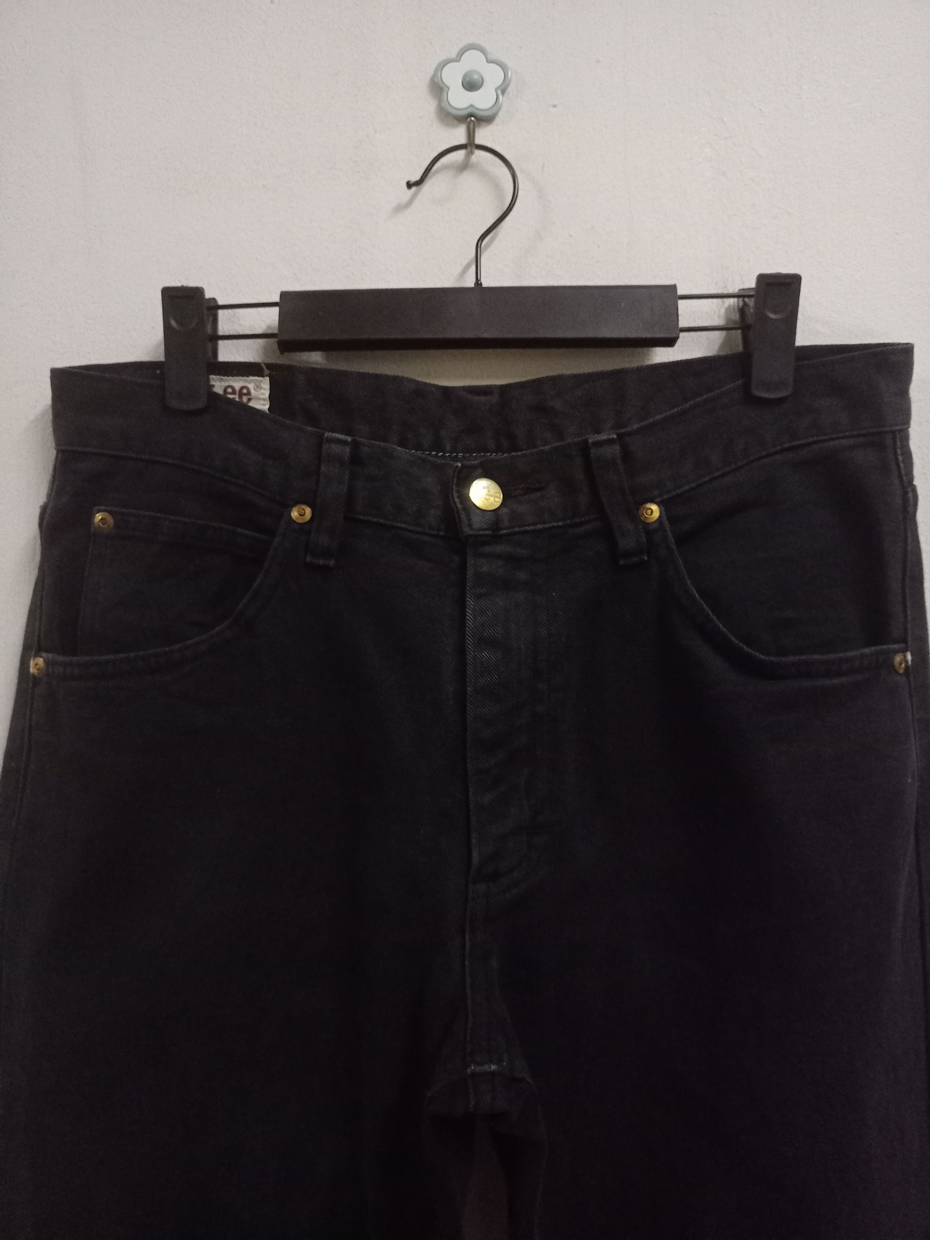 Lee Vintage Lee Riders Sanforized Loose Black Jeans 32x32 Size US 32 / EU 48 - 4 Thumbnail