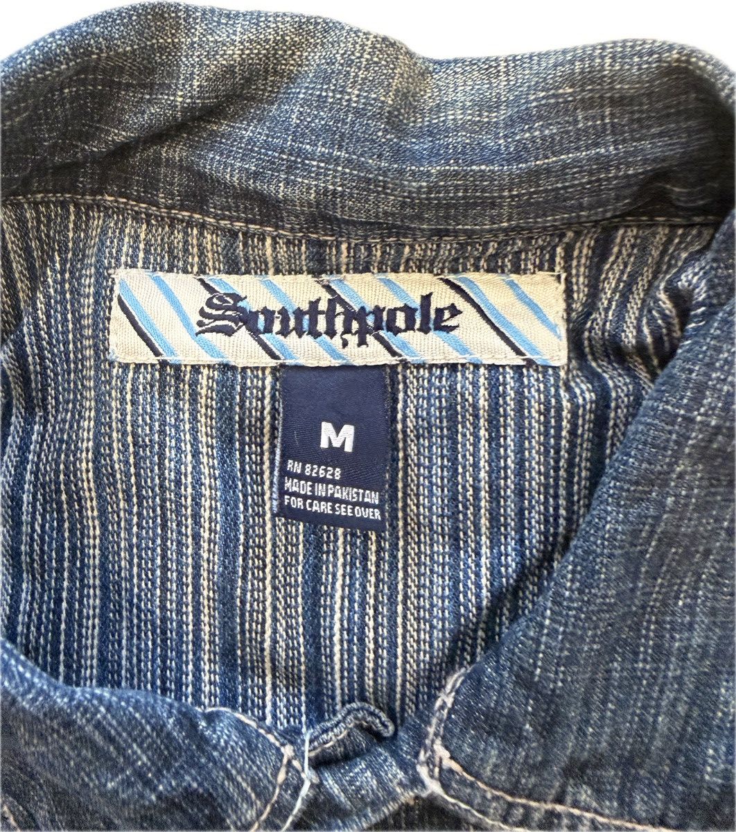 Southpole Vintage Southpole Boxy Fit Denim Jacket Size US M / EU 48-50 / 2 - 5 Thumbnail