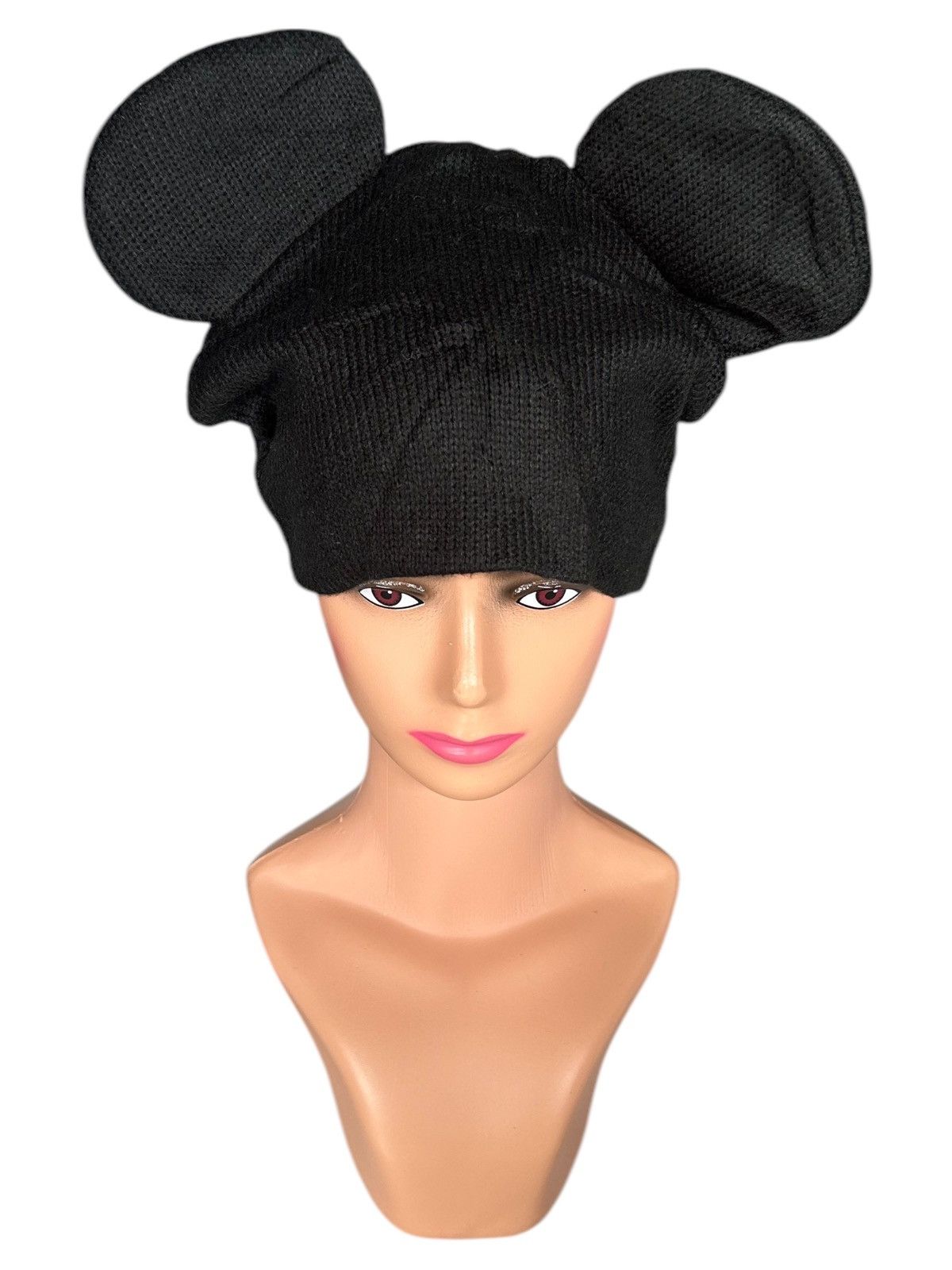 Japanese Brand × Kapital × Vintage Comme des Garcons Inspired Mickey Mouse Beanie Hats Size ONE SIZE - 1 Thumbnail