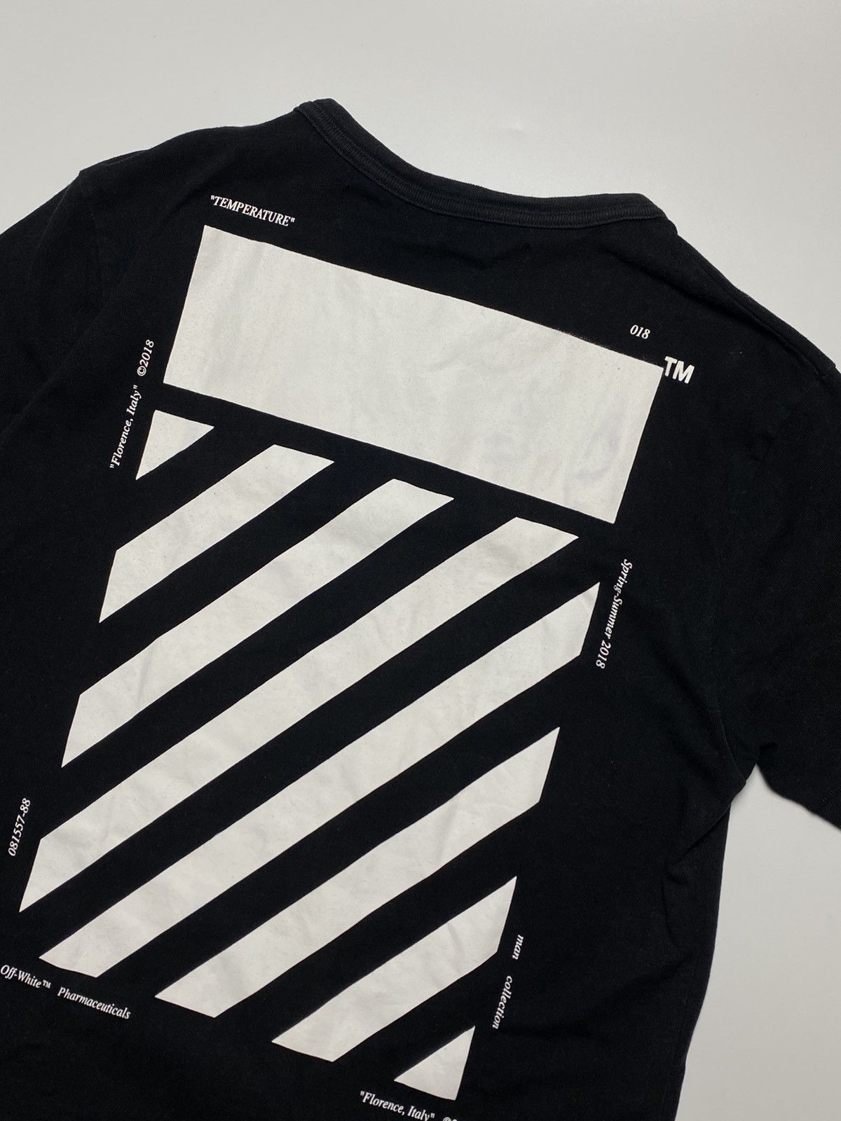 Off-White Off-White Temperature T-Shirt Size US S / EU 44-46 / 1 - 3 Thumbnail