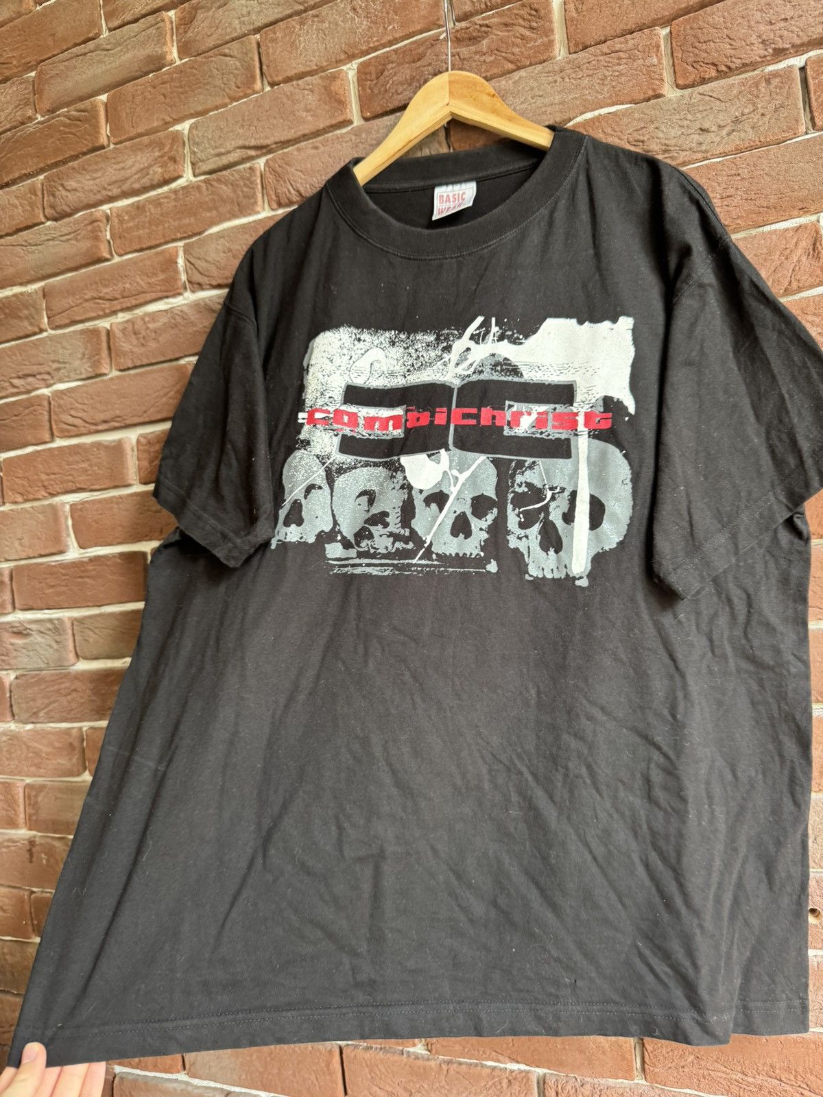Band Tees Vintage 90s Combichrist Metal Tour Band Tee Grail Rare XL Size US XL / EU 56 / 4 - 5 Thumbnail