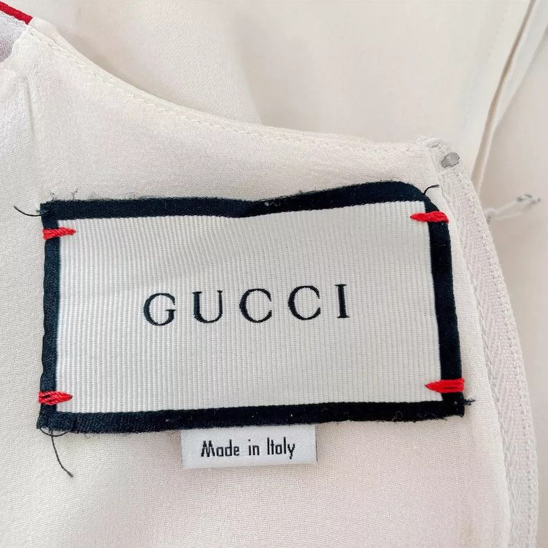 Gucci Gucci Color-blocked silk long sleeves Size S / US 4 / IT 40 - 5 Thumbnail