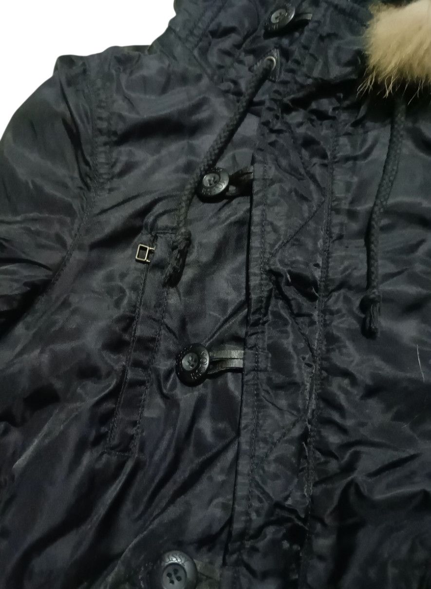 Hedi Slimane FUR HOOD BOMBER Size US S / EU 44-46 / 1 - 3 Thumbnail