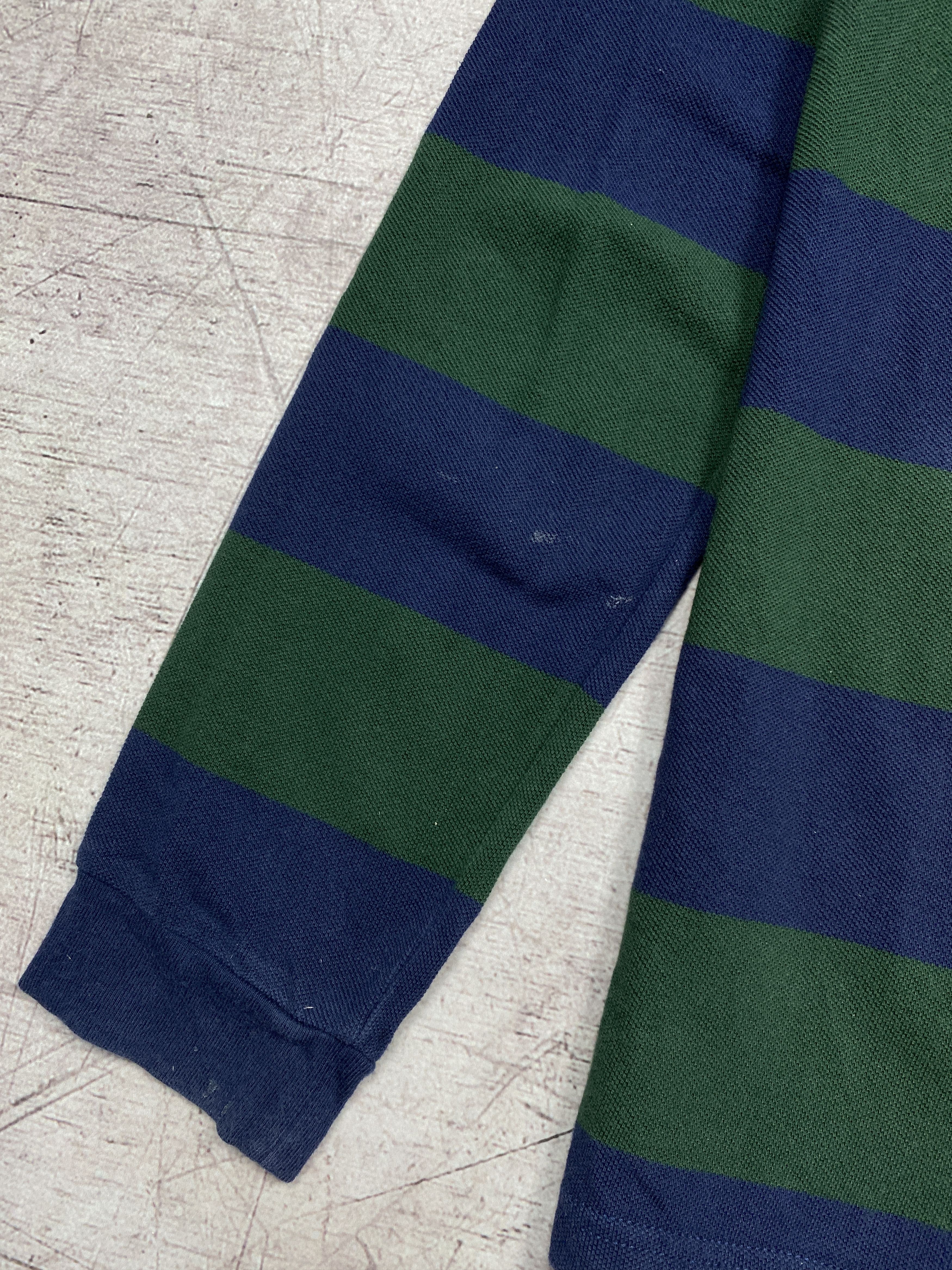 Polo Ralph Lauren × Ralph Lauren × Vintage Polo Ralph Lauren Vintage Rugby Long Sleeve Polo Shirt Size US M / EU 48-50 / 2 - 14 Thumbnail