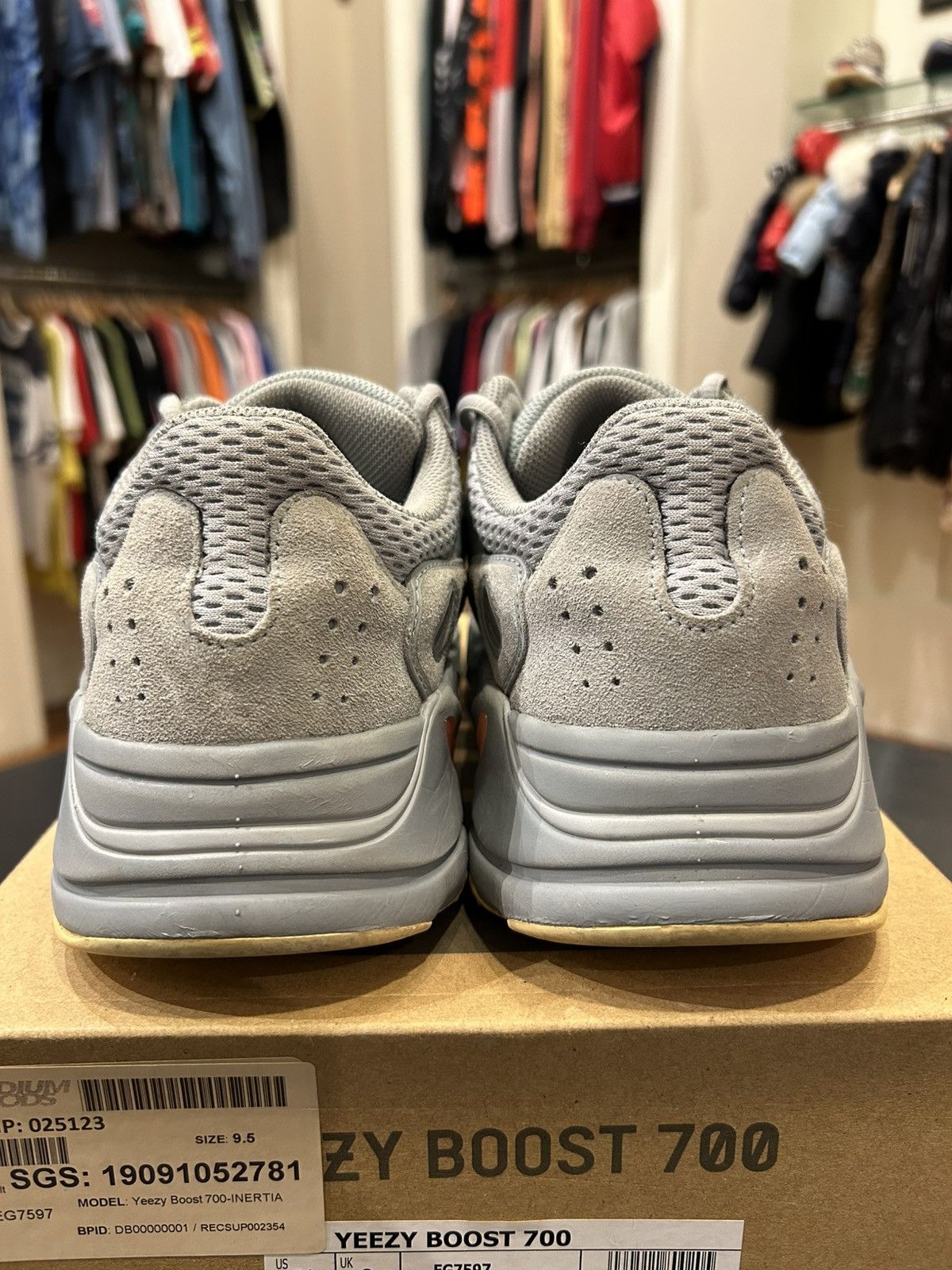 Adidas Yeezy Boost 700 V1 ‘Inertia’ Size US 9.5 / EU 42-43 - 3 Thumbnail
