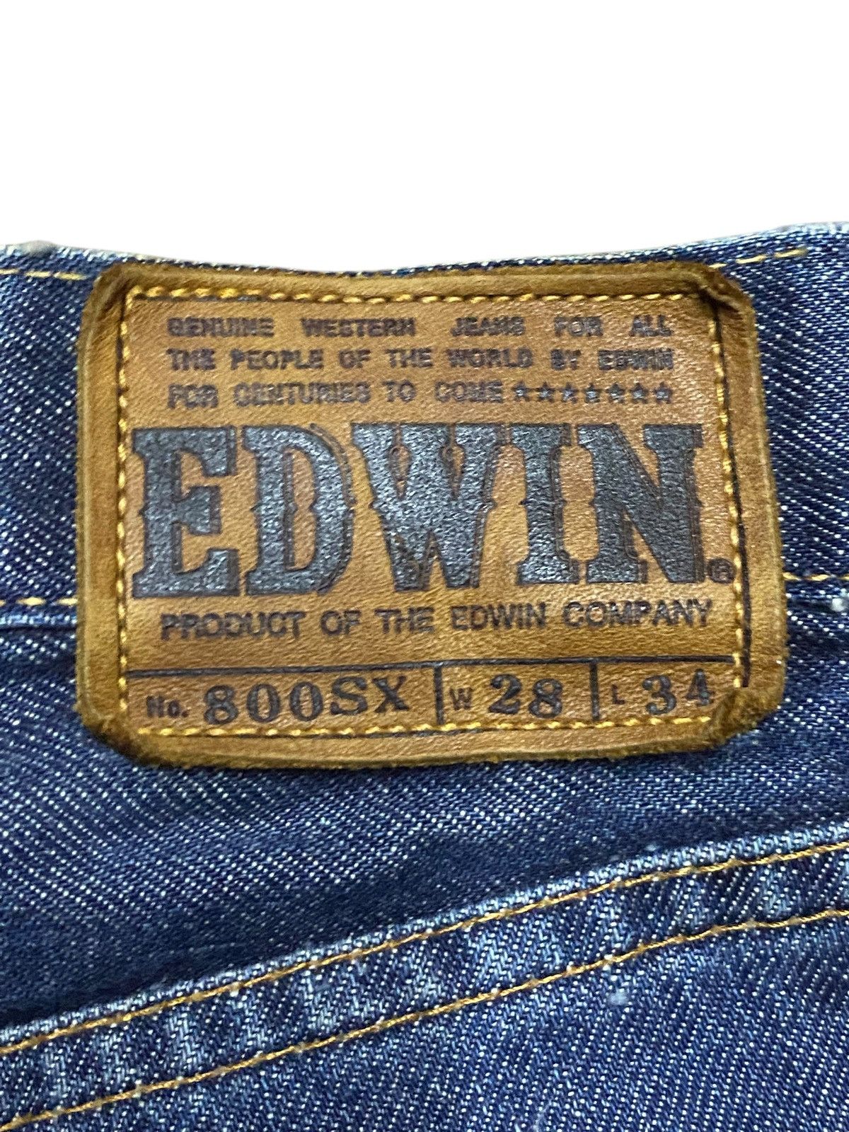 Edwin Vintage Japanese Brand Edwin Jeans Flare Bell Bottom Size 26" / US 2 / IT 38 - 9 Thumbnail