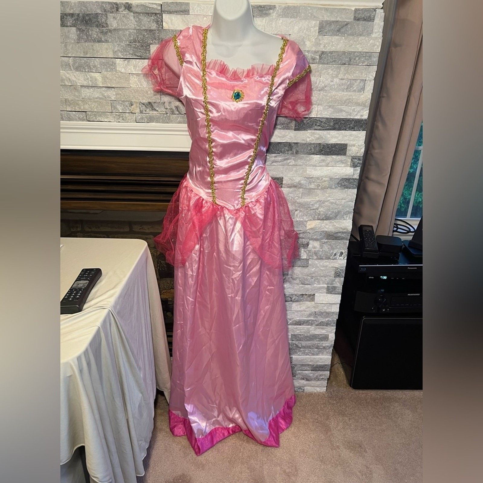 & Other Stories Sleeping Beauty/Cinderella Pink Princess Dress Size M Size M / US 6-8 / IT 42-44 - 3 Thumbnail