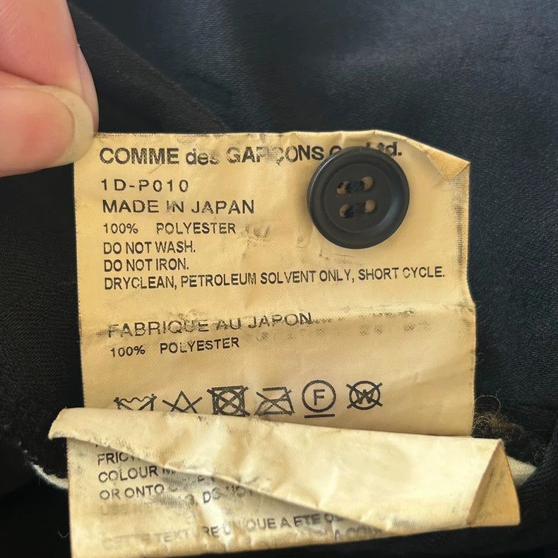 Comme des Garcons Comme Des Garcons size L Free slogan trousers Size US 27 - 9 Thumbnail