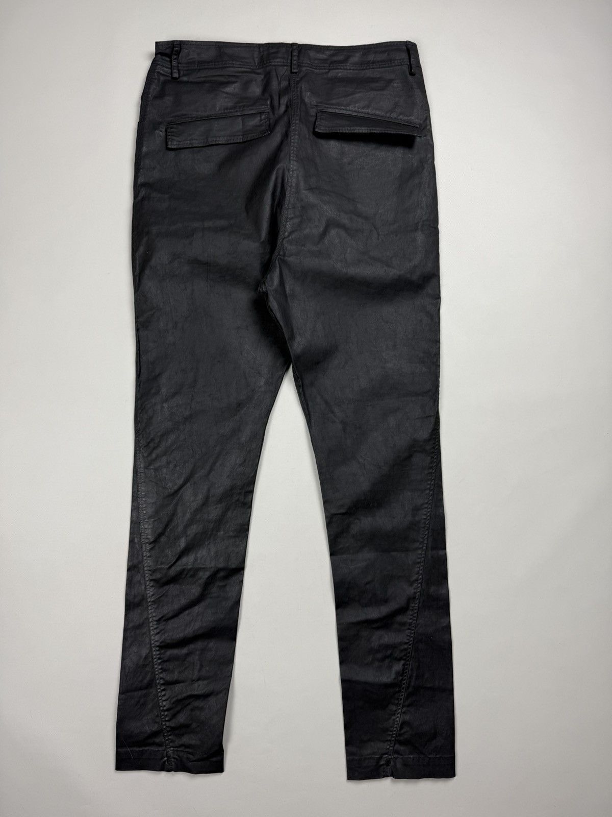 Rundholz BNWT! Rundholz Dip Coated Cotton Drop Crotch Pants Trousers Size 28" / US 6 / IT 42 - 17 Thumbnail