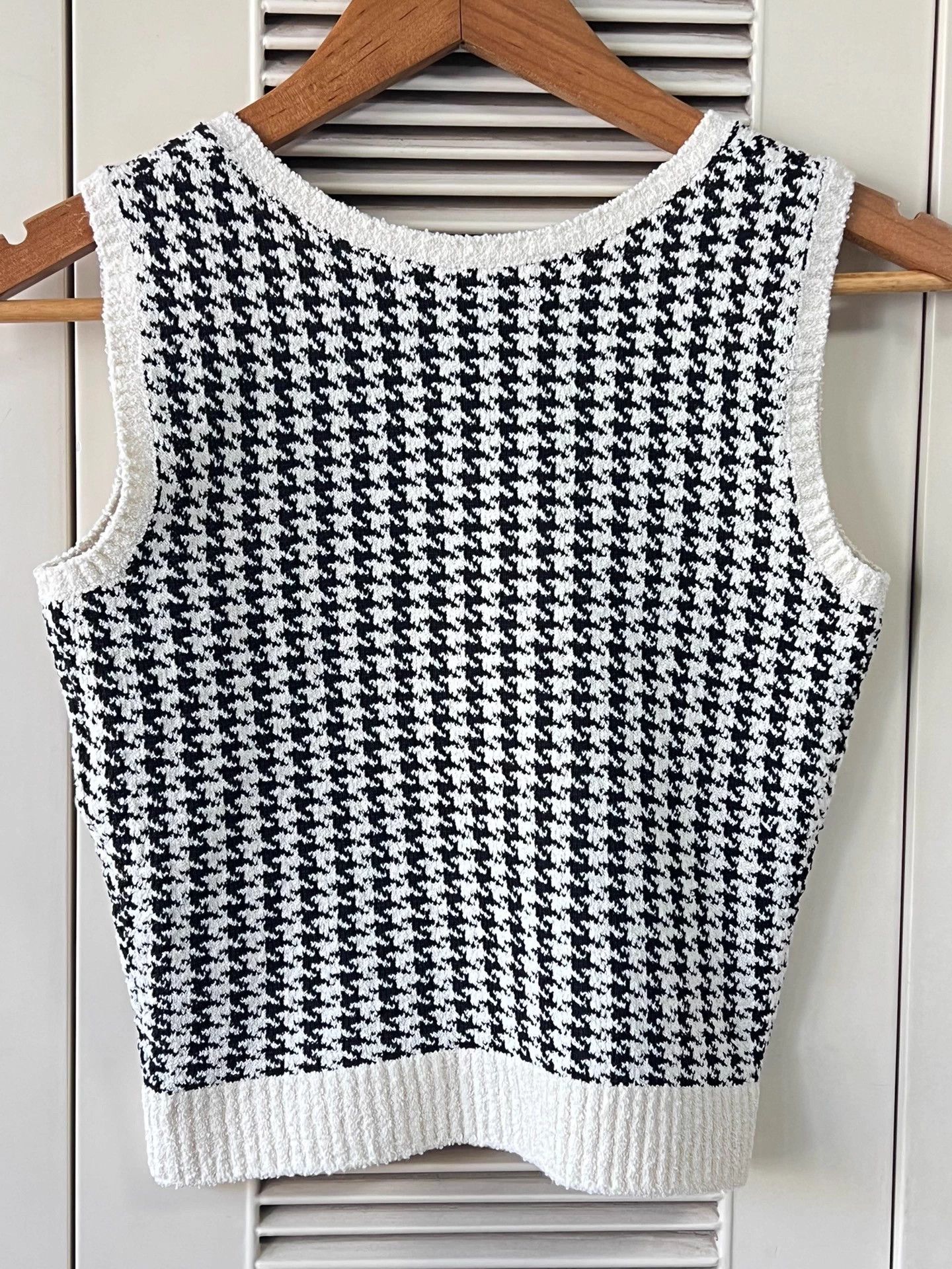 Dior Dior houndstooth knit two-piece black and white 34 Size XS / US 0-2 / IT 36-38 - 7 Thumbnail