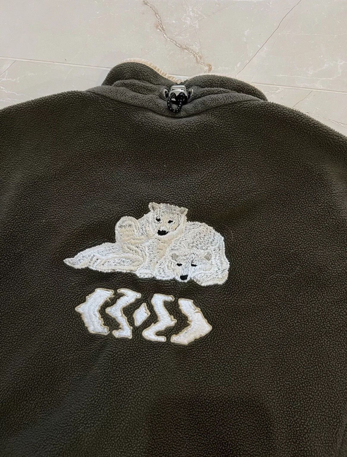 Bogner × Vintage VTG Women's Bogner Fleece Zip Dark Green Sweater Size L / US 10 / IT 46 - 9 Thumbnail