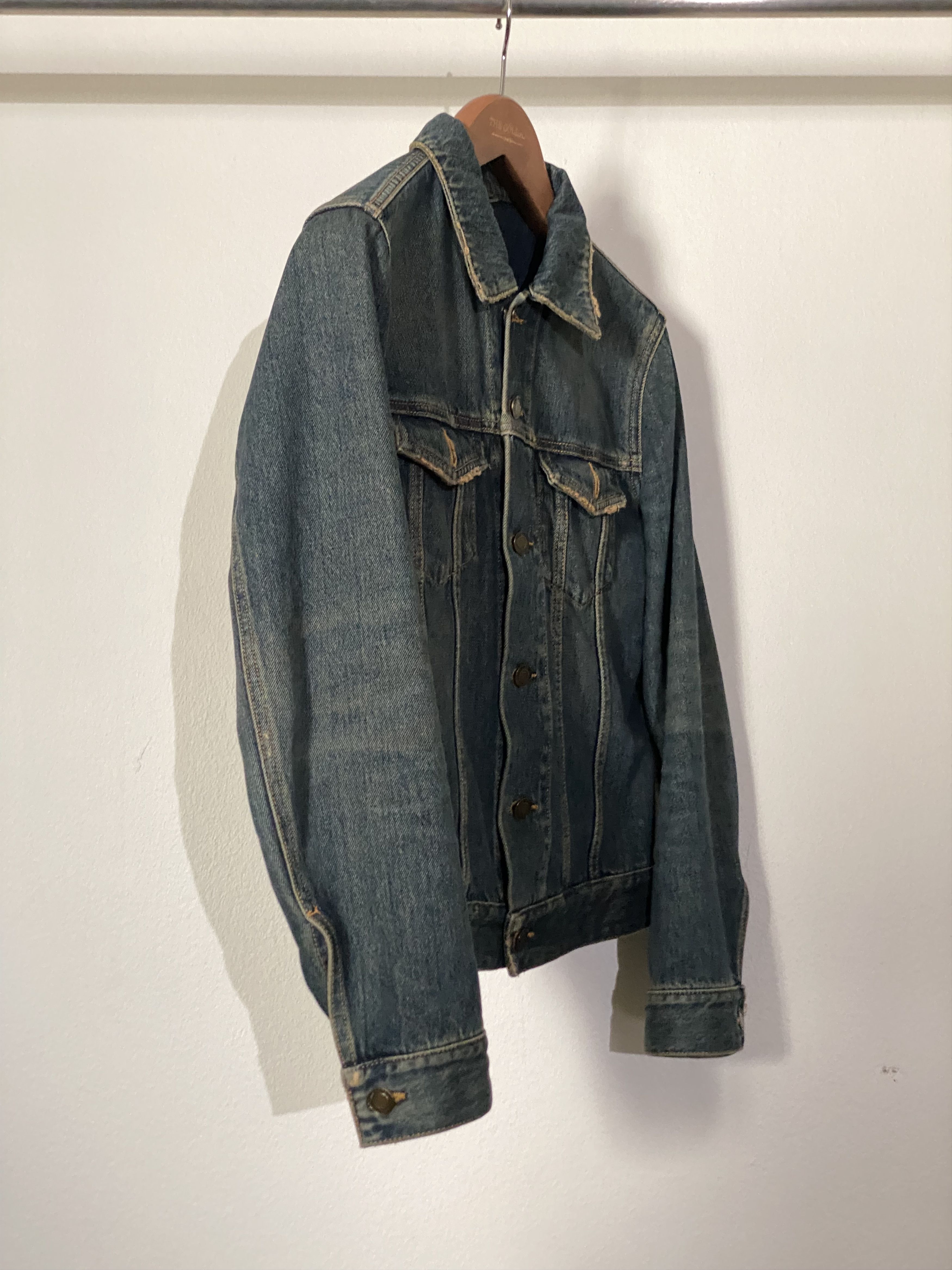 SS16 Hedi Slimane Denim Trucker Jacket, view 3