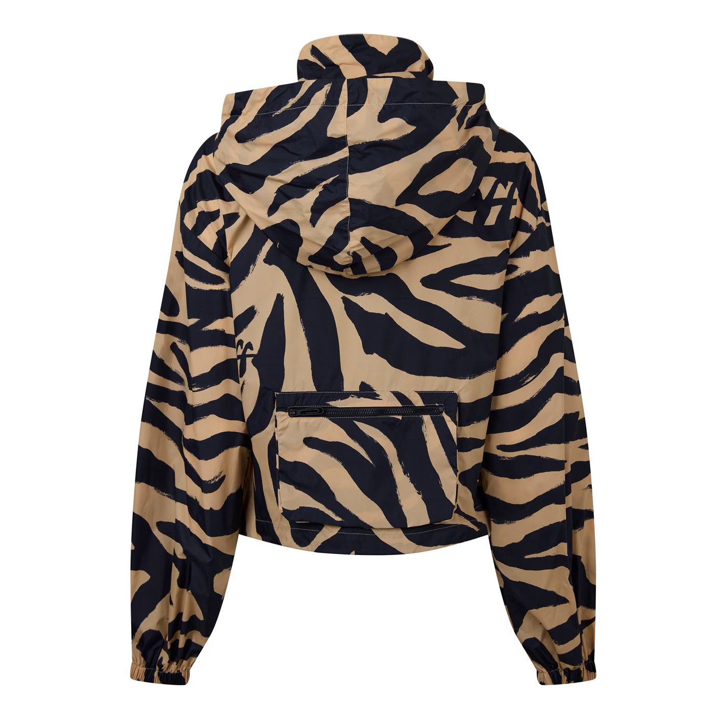 Off-White o1g2r1mq1224 Zebra Track Jacket in Beige & Black Size XS / US 0-2 / IT 36-38 - 2 Thumbnail