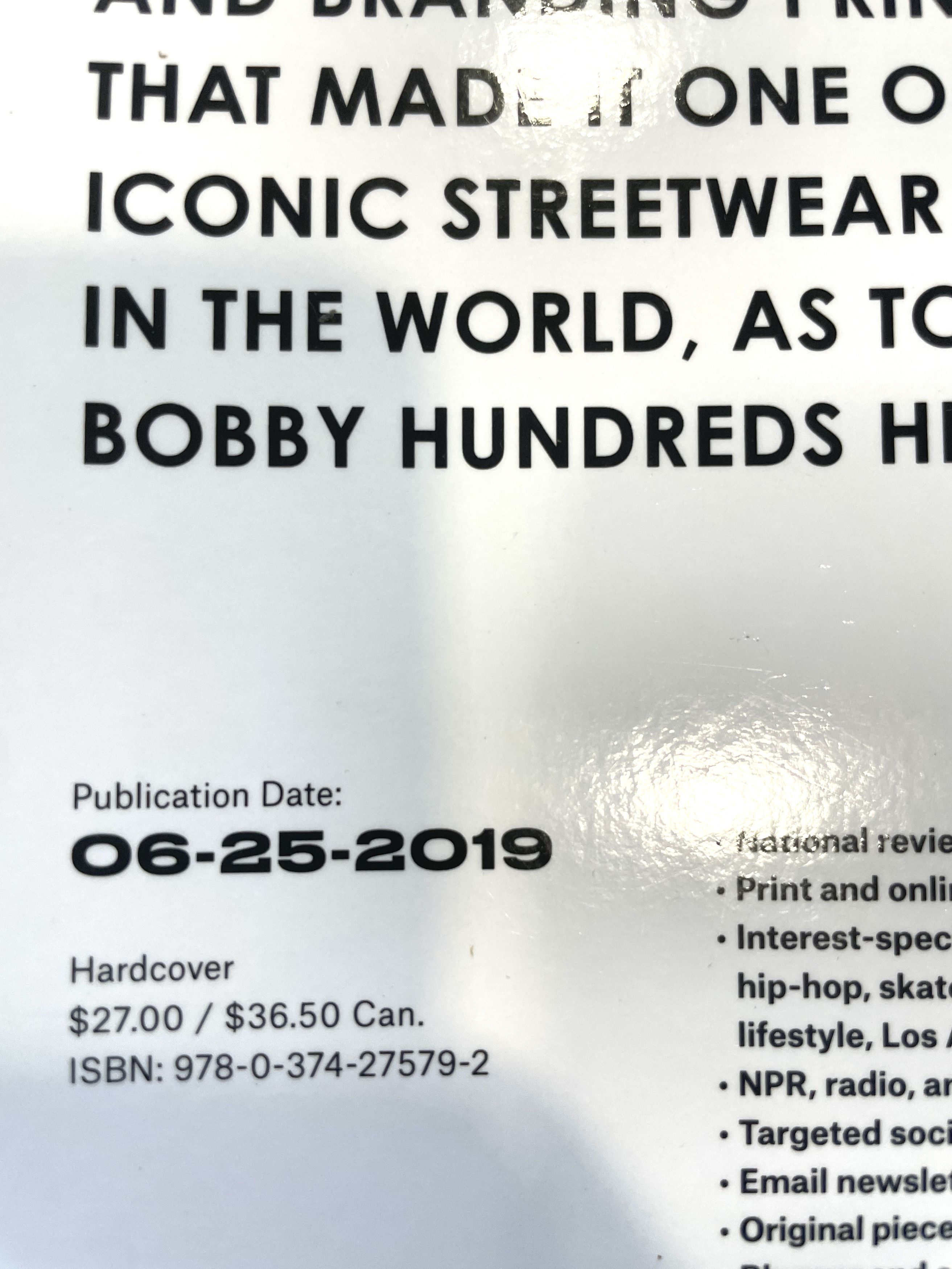 The Hundreds This Is Not a T Shirt The Hundreds Bobby Hundreds Book Size ONE SIZE - 5 Thumbnail