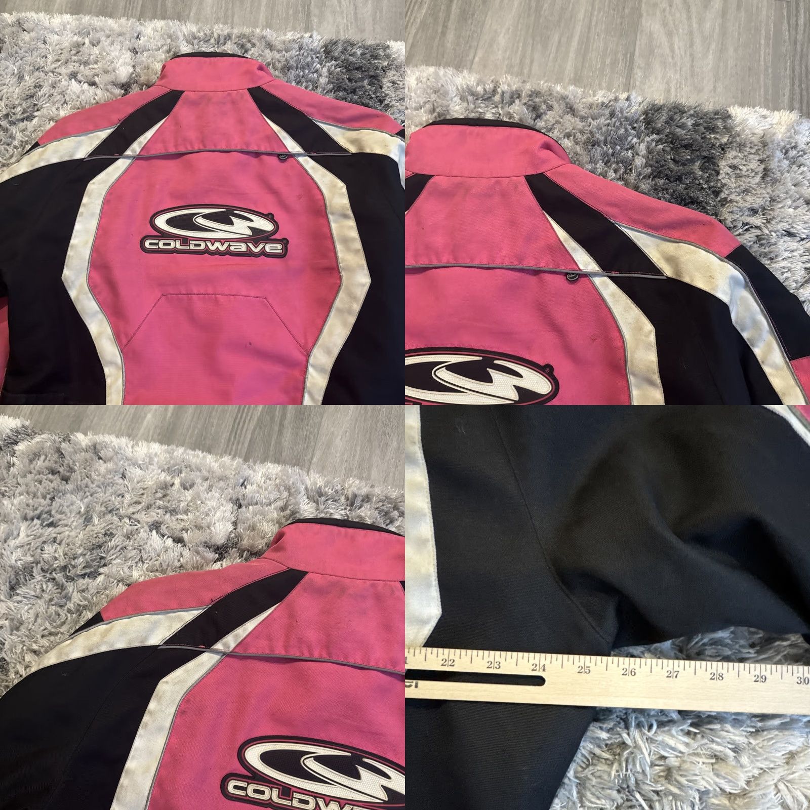 Pinko FLAWED Coldwave Ladies Pink Ski Jacket Coat XL READ!! Nike Size XL / US 12-14 / IT 48-50 - 10 Thumbnail