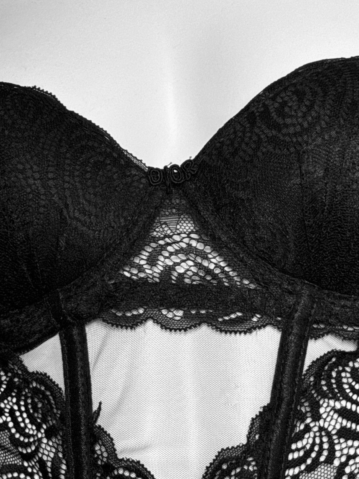 Dior Runway Christian Dior corset blouse with lace details Size S / US 4 / IT 40 - 5 Thumbnail