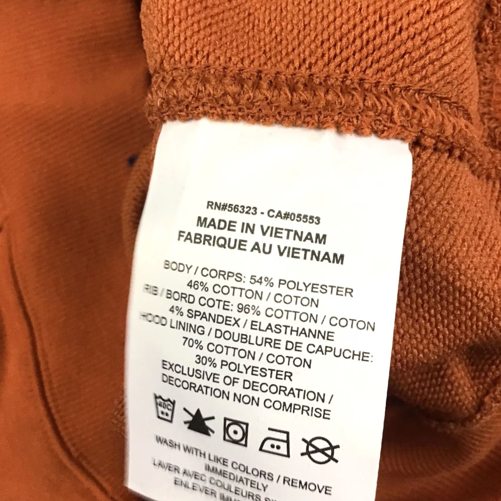 Nike Nike Hoodie Men Large Rust Orange Court Heritage French Terry Tennis Pullover Size US L / EU 52-54 / 3 - 5 Thumbnail