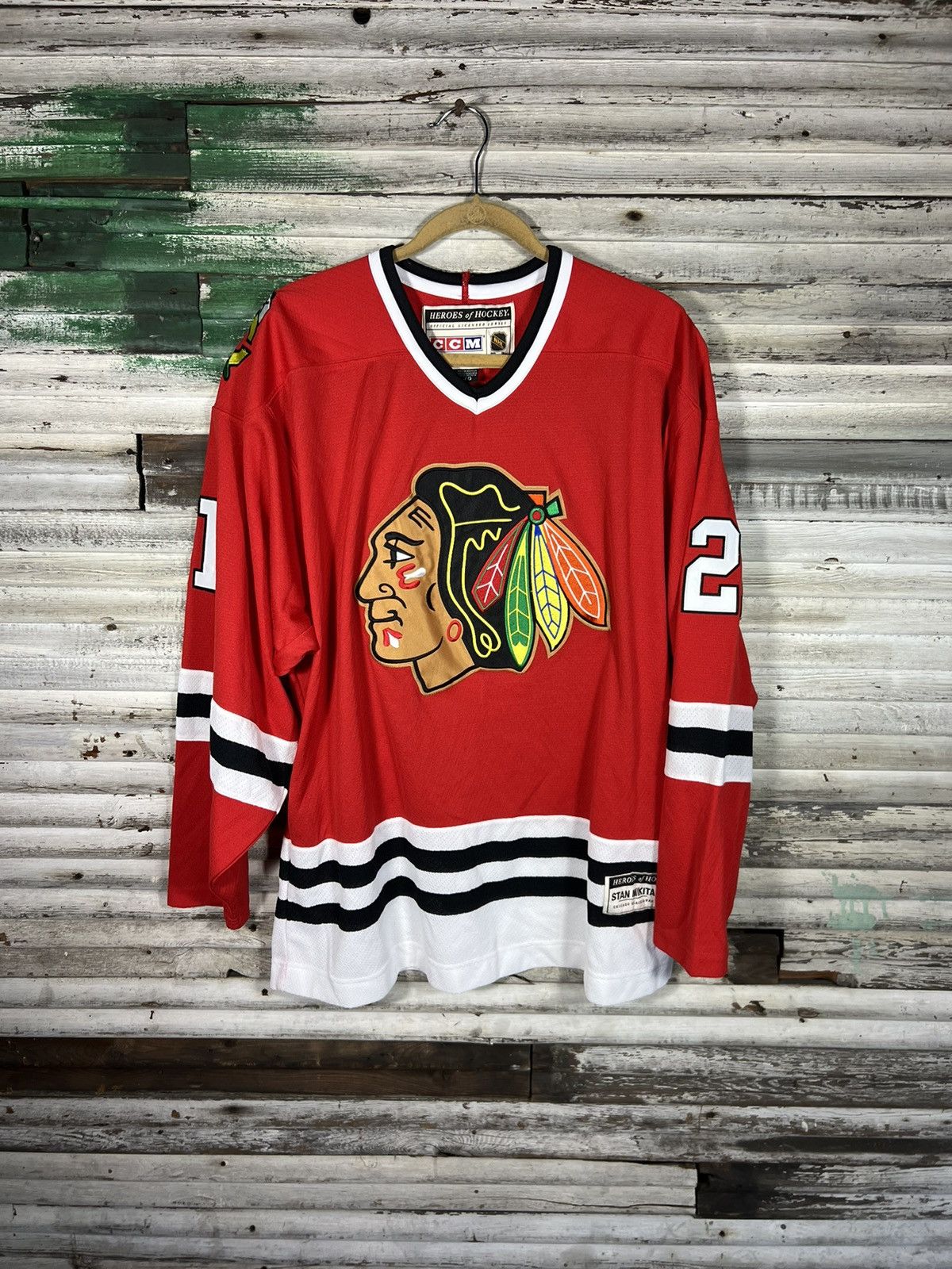 Chicago Blackhawks newest Stan Mikita CCM Jersey