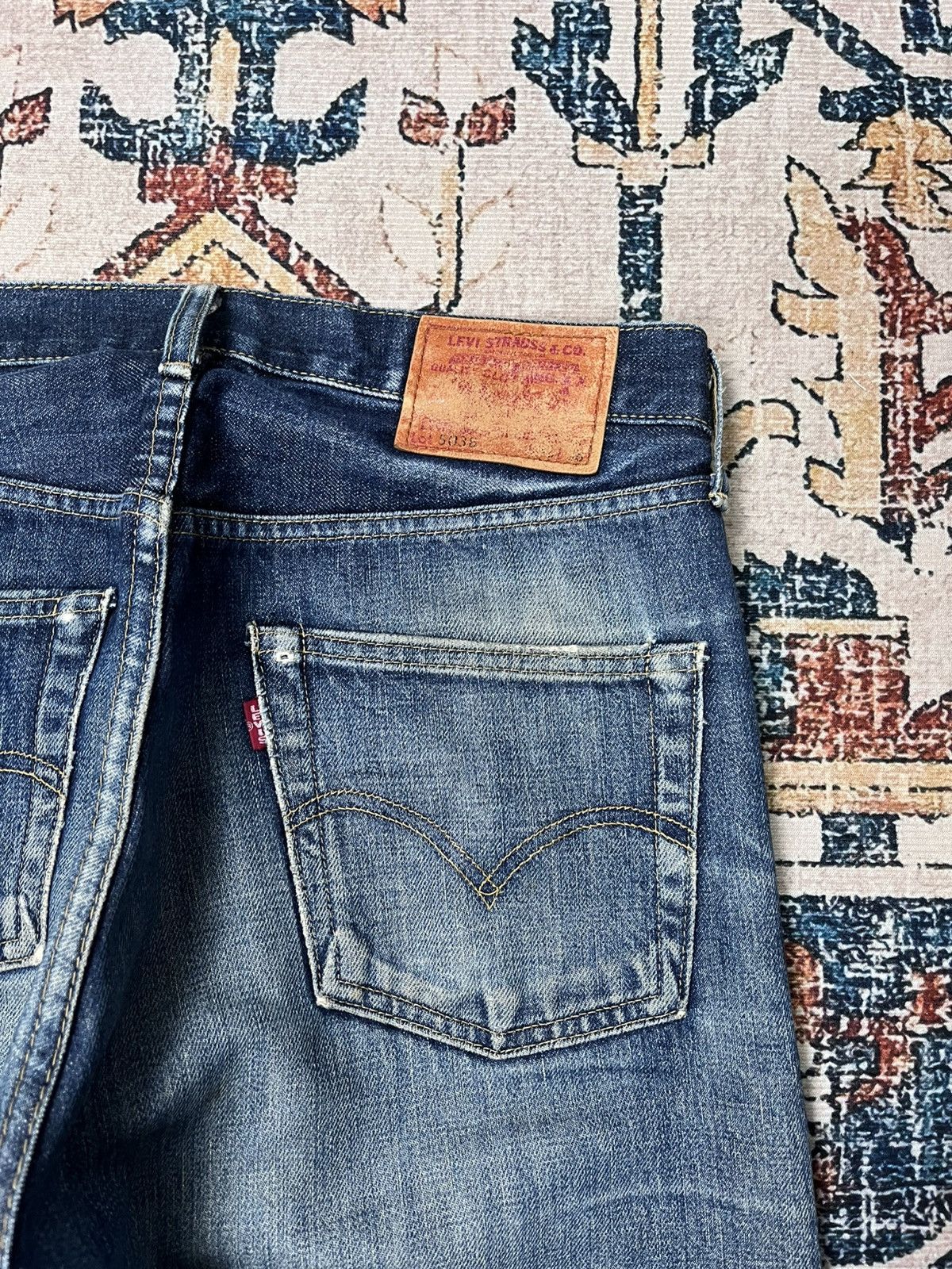 Levi's Levis XX 503B Big E Selvedge Jeans Size US 32 / EU 48 - 6 Thumbnail