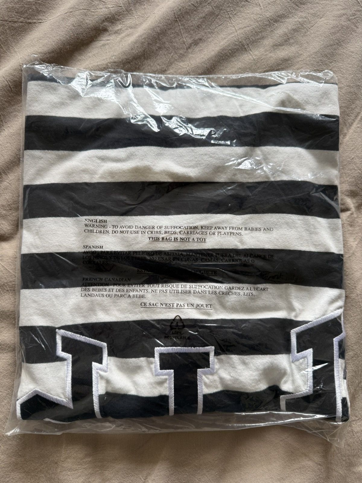 Fuck The Population FTP Striped Arch Logo Tee Black Size US XL / EU 56 / 4 - 2 Thumbnail