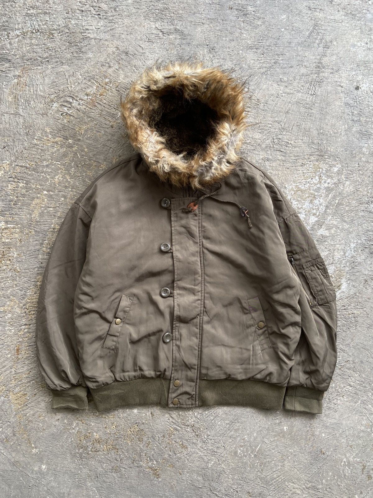GOA 2000s Japanese brand - Vkei Goa Style Racoon Fur Jacket Size US M / EU 48-50 / 2 - 1 Thumbnail