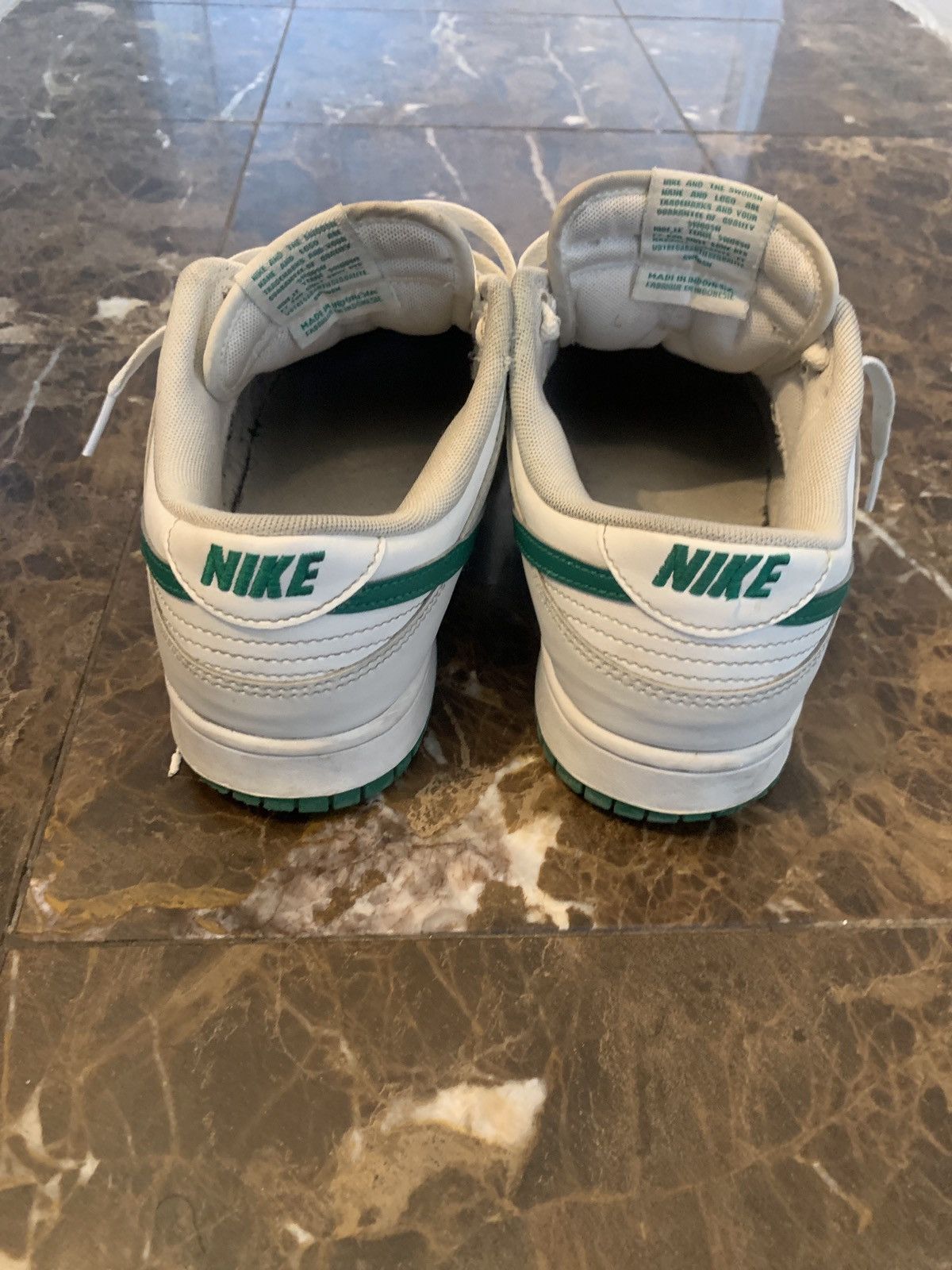 Nike Nike Dunk Low “Summit White Malachite” Size US 9 / EU 42 - 4 Thumbnail