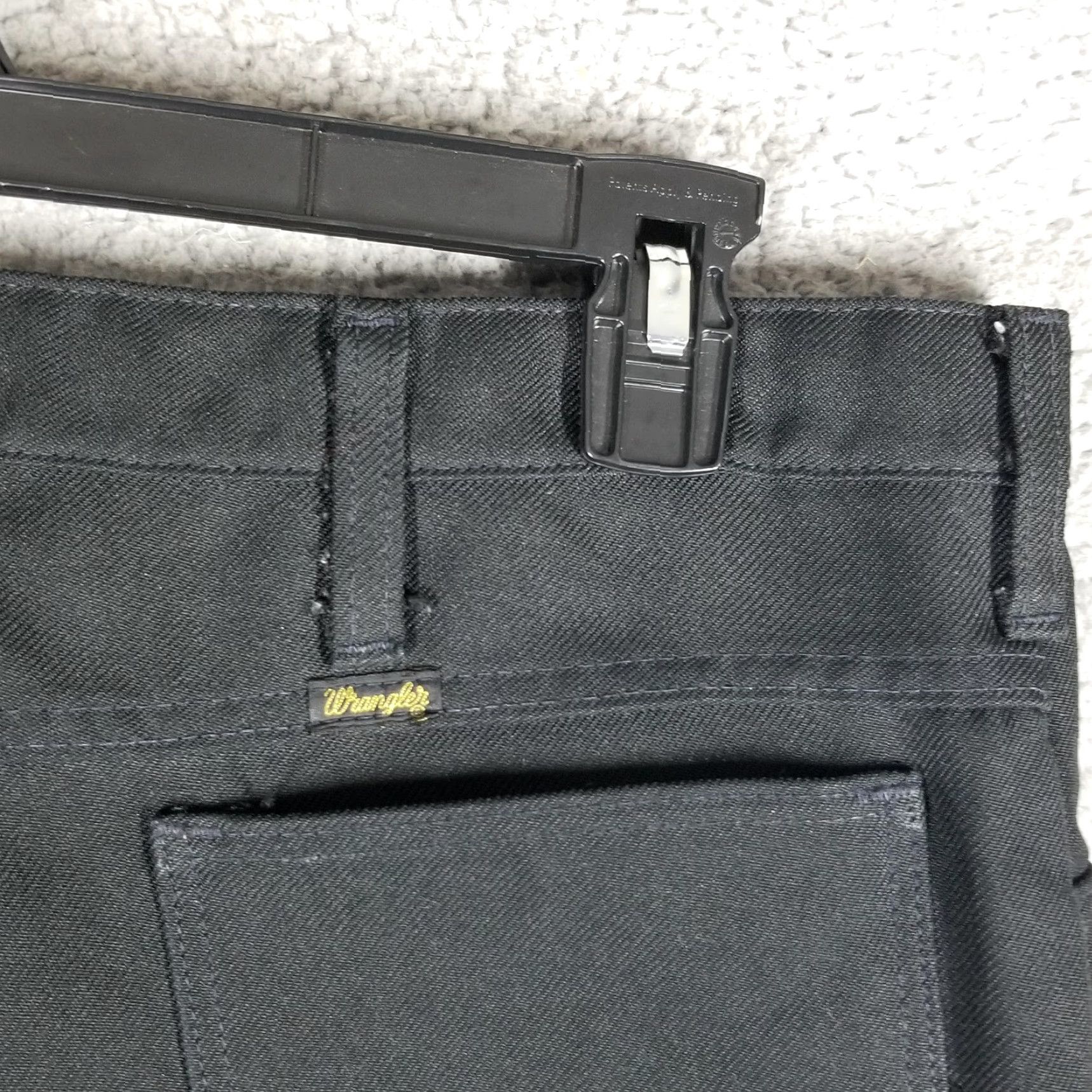 Wrangler VINTAGE Wrangler Jeans Mens 40x32 Black Western Dress Bootcut Workwear Jeans Mens 40x32 Black Bootcut Wrangler Script Logo Back Pocket Tags Shirt? Size US 40 / EU 56 - 7 Thumbnail