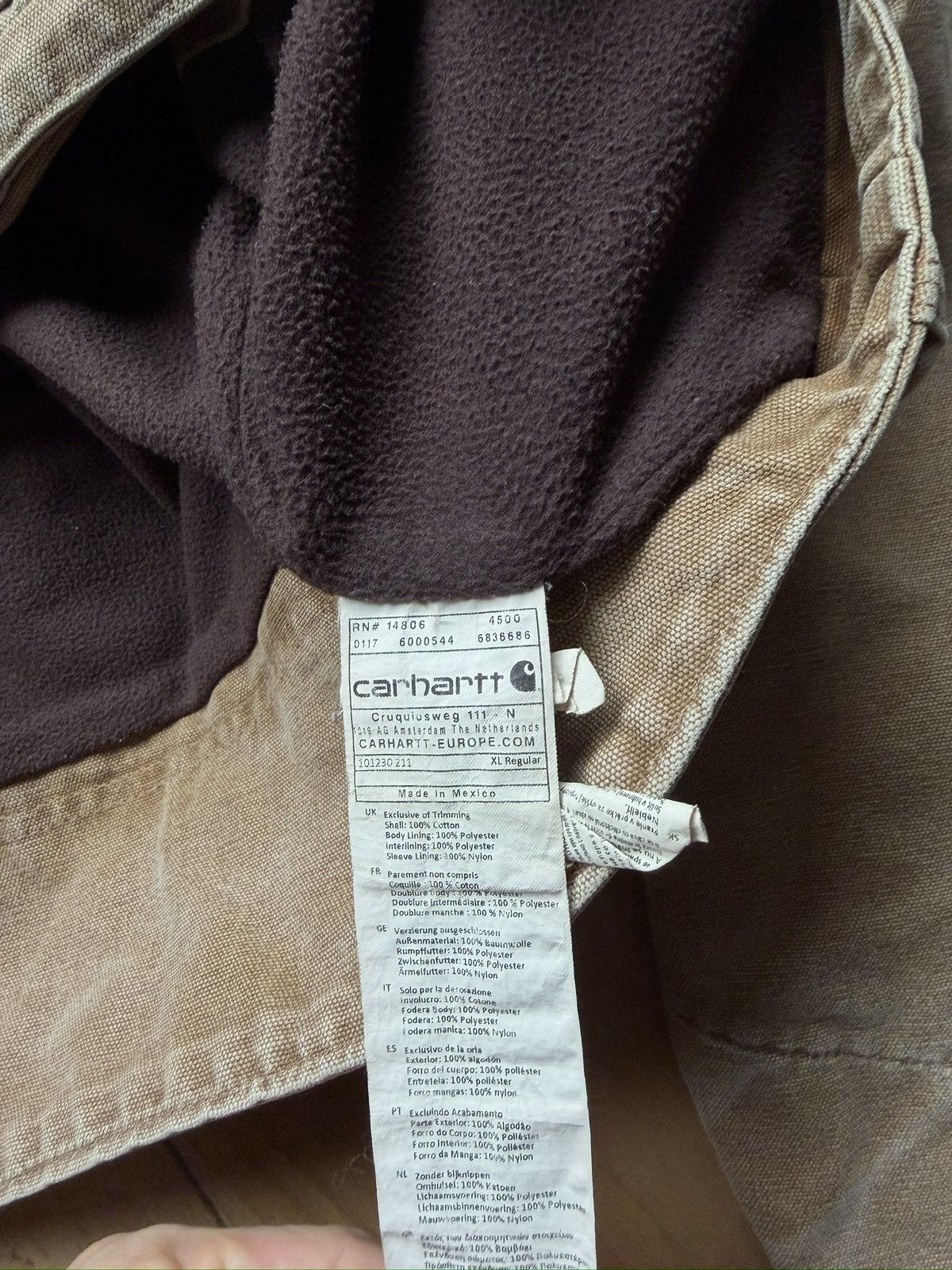 Carhartt Carhartt vintage work jacket Size US XL / EU 56 / 4 - 7 Thumbnail