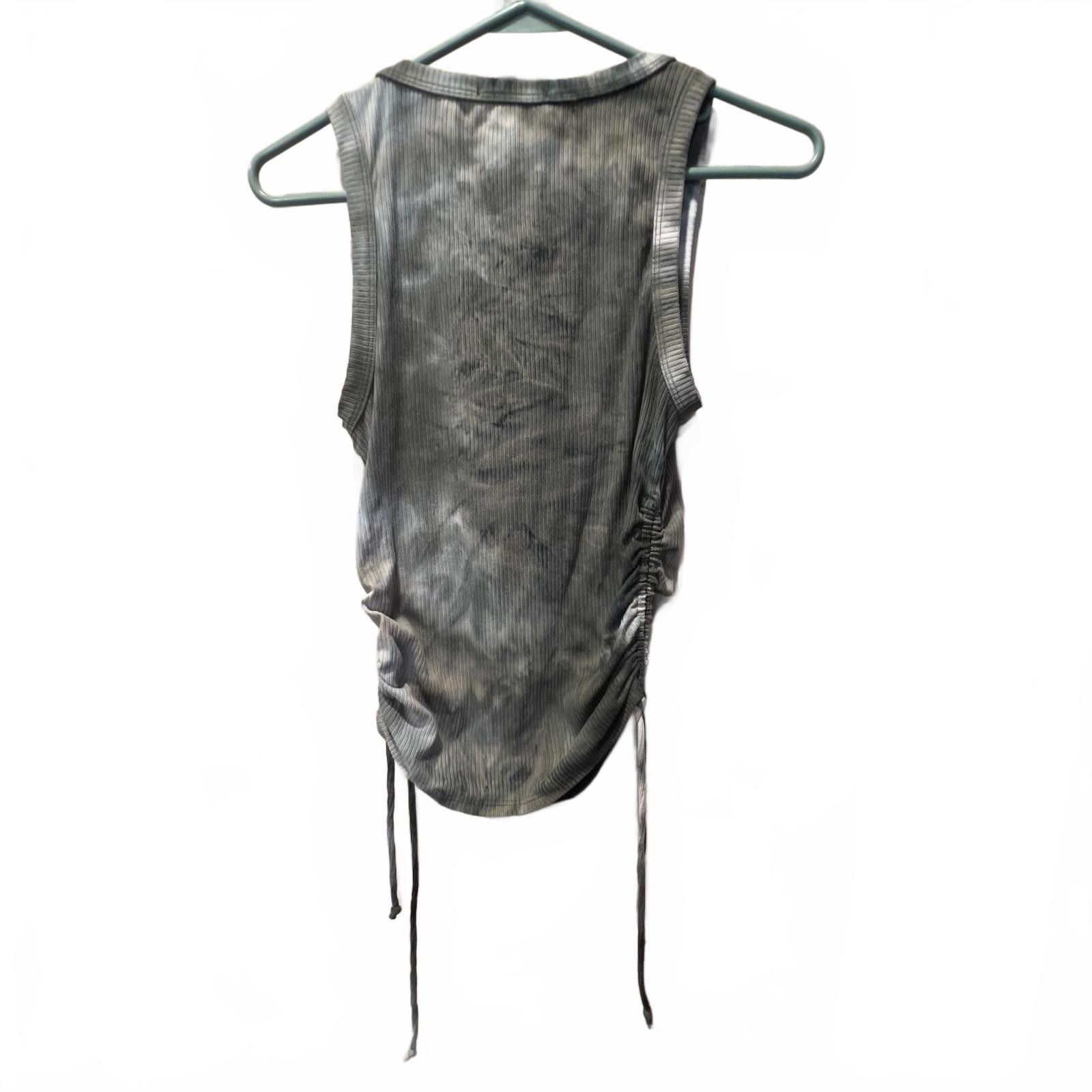 Other Try This Women's Ribbed Tank Top with Side Drawstrings, Size Size M / US 6-8 / IT 42-44 - 2 Thumbnail
