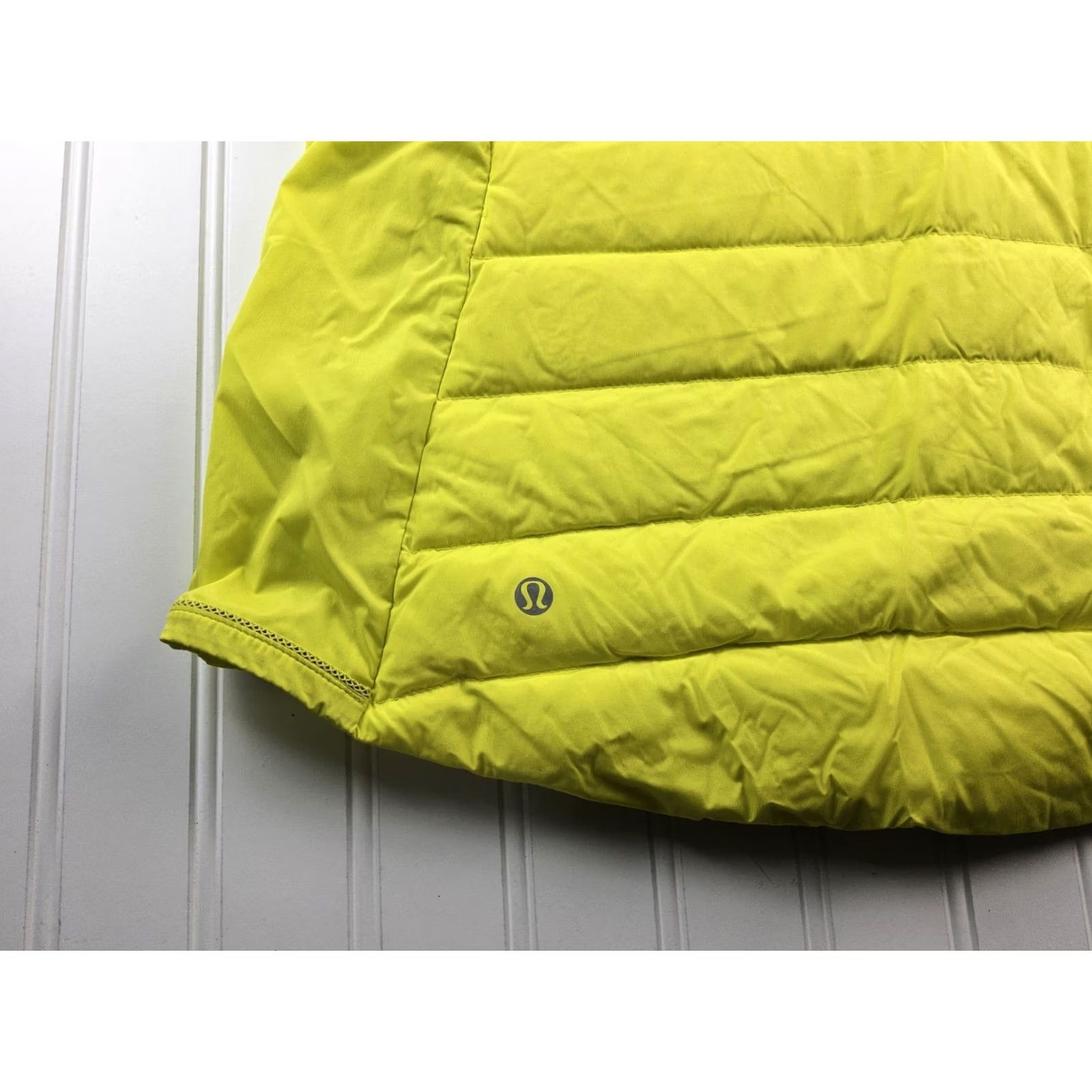 Lululemon Lululemon Vest Puffer Reflective Down Nylon Size 10 Women Yellow Size L / US 10 / IT 46 - 5 Thumbnail