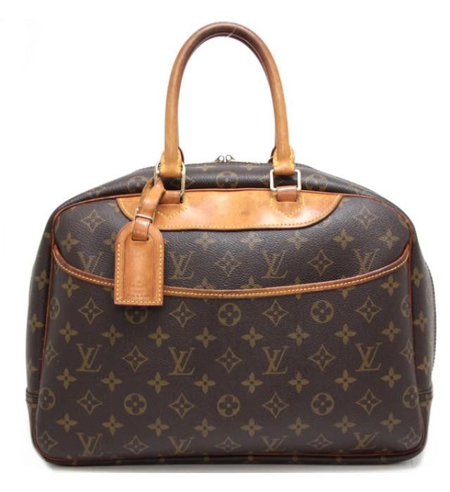 Louis Vuitton, Bags, Louis Vuitton Deauville Bowling Vanity Handbag