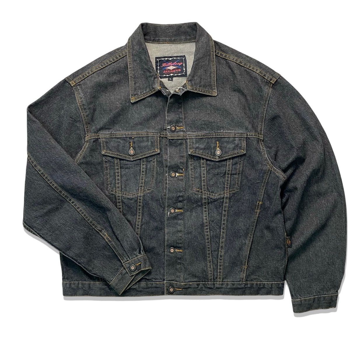 Billabong × Vintage Vintage Billabong denim jeans jacket Size US L / EU 52-54 / 3 - 1 Thumbnail