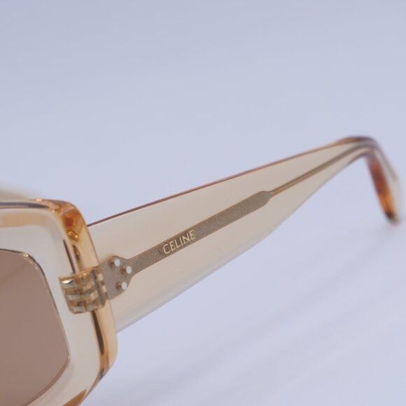 Celine 🕶️ New Celine CL40277F 42J Sunglasses - Transparent Orange Size ONE SIZE - 4 Thumbnail