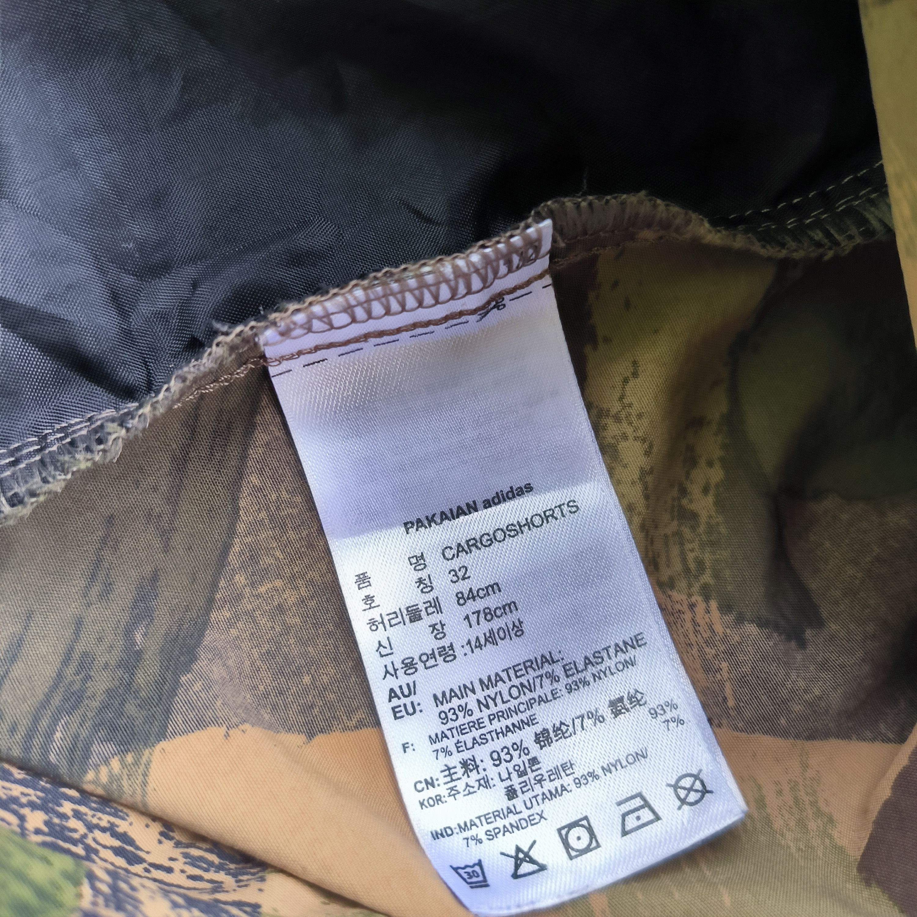Adidas Adidas SB Camo Cargo Shorts Size US 32 / EU 48 - 6 Thumbnail