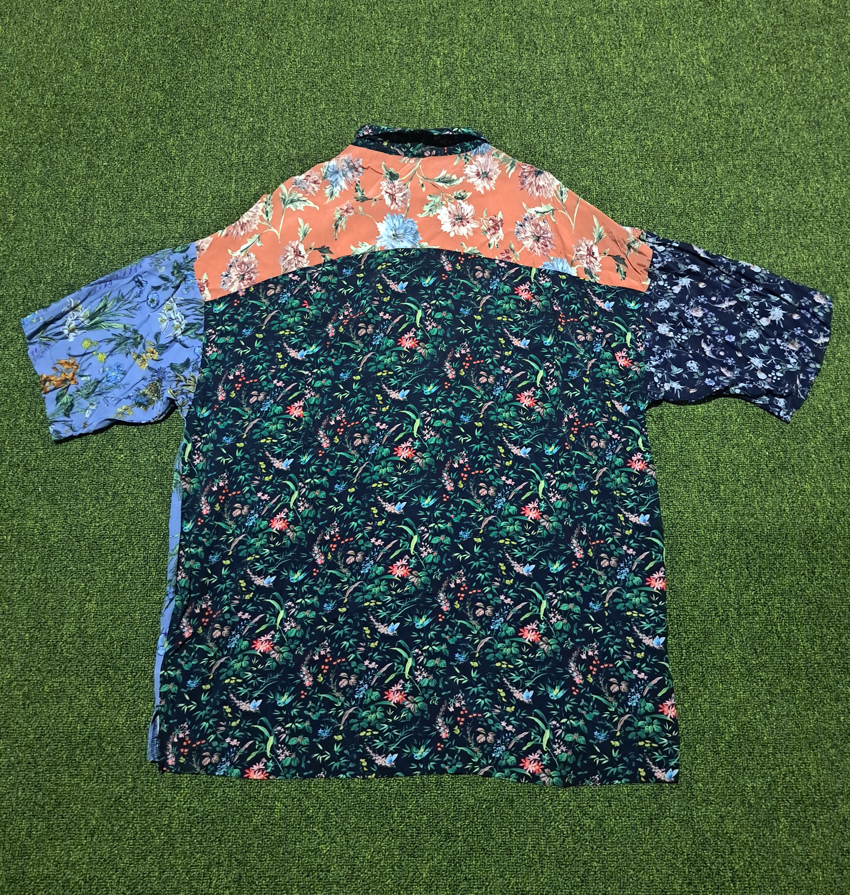Japanese Brand United Tokyo Hawaiian Shirt Flower Mens Size 3 / L JPN Size US L / EU 52-54 / 3 - 3 Thumbnail