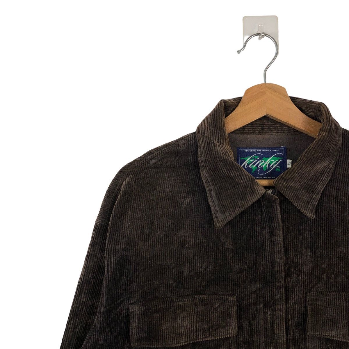 Hysteric Glamour VINTAGE CORDUROY CHORE JACKET KINKY BY HYSTERIC GLAMOUR Size US L / EU 52-54 / 3 - 6 Thumbnail