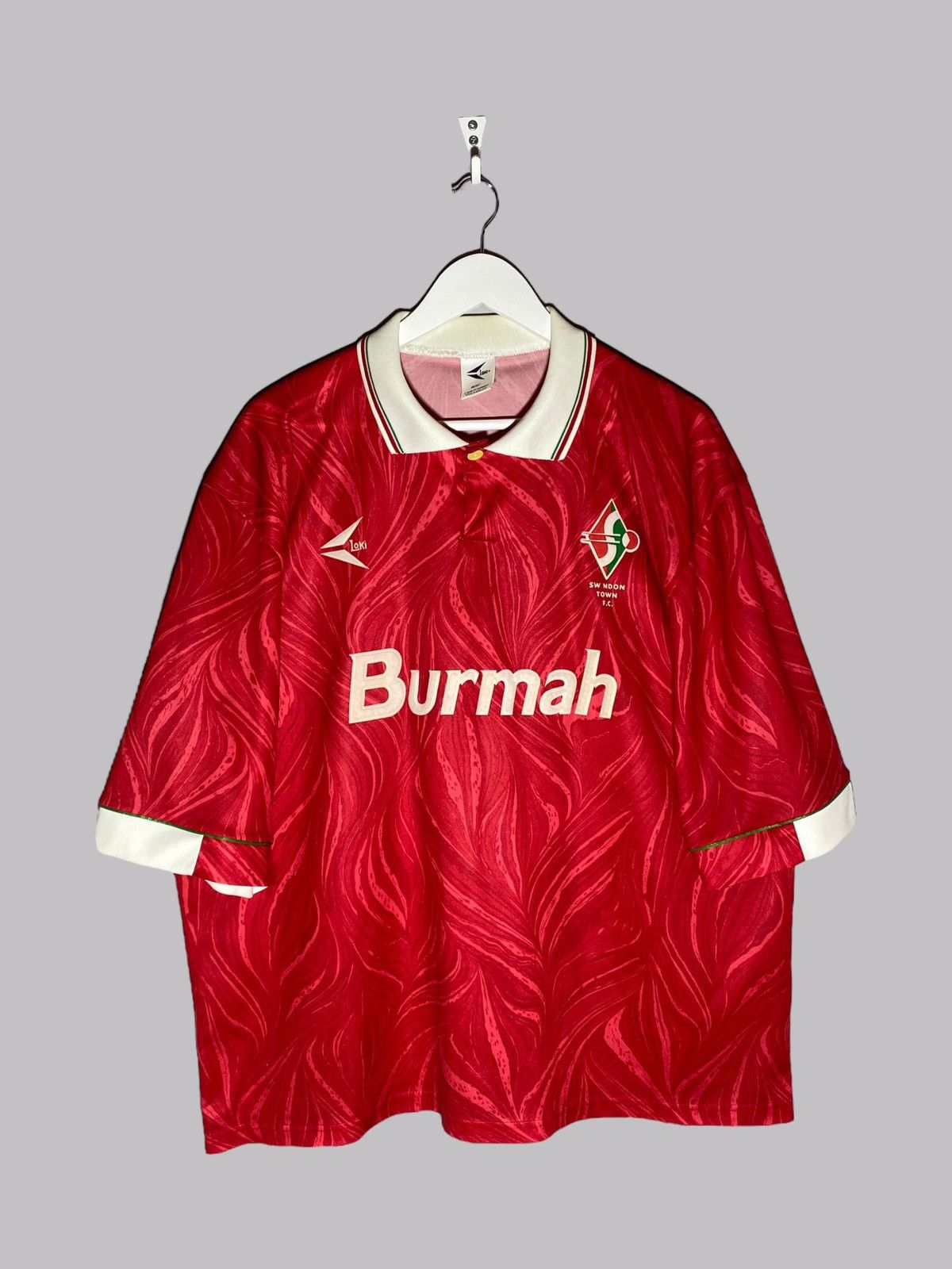 Vintage Vintage Swindon Town 1994/95 Home Football Shirt Rare AOP Size US M / EU 48-50 / 2 - 1 Thumbnail