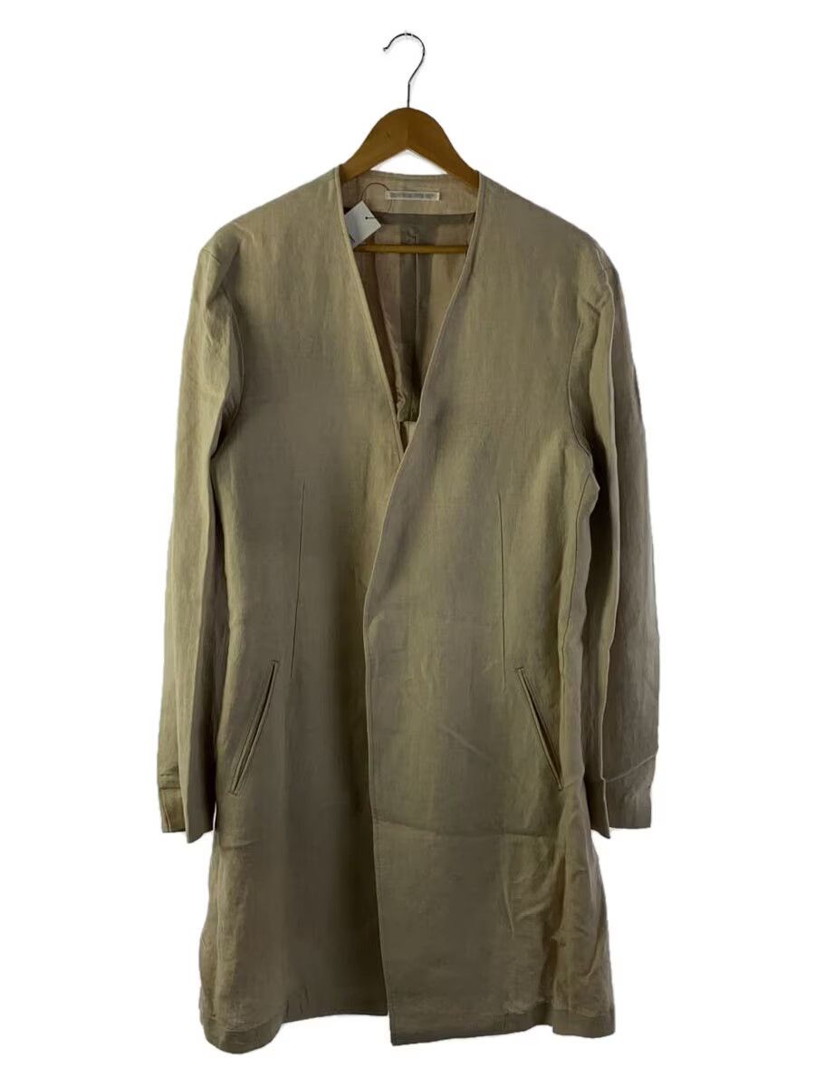 Yohji Yamamoto yohji yamamoto POUR HOMME 18SS collarless long jacket Size US L / EU 52-54 / 3 - 1 Thumbnail
