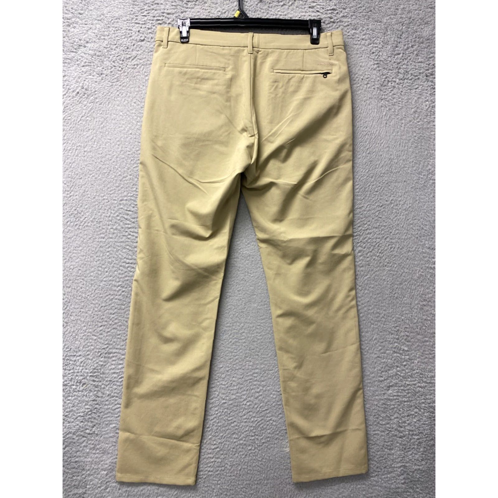 Bonobos VINTAGE Bonobos Men's Golf Pants Slim Fit Dress Pants Khaki Stretch 36x34 Inseam Mens Size US 36 / EU 52 - 7 Thumbnail