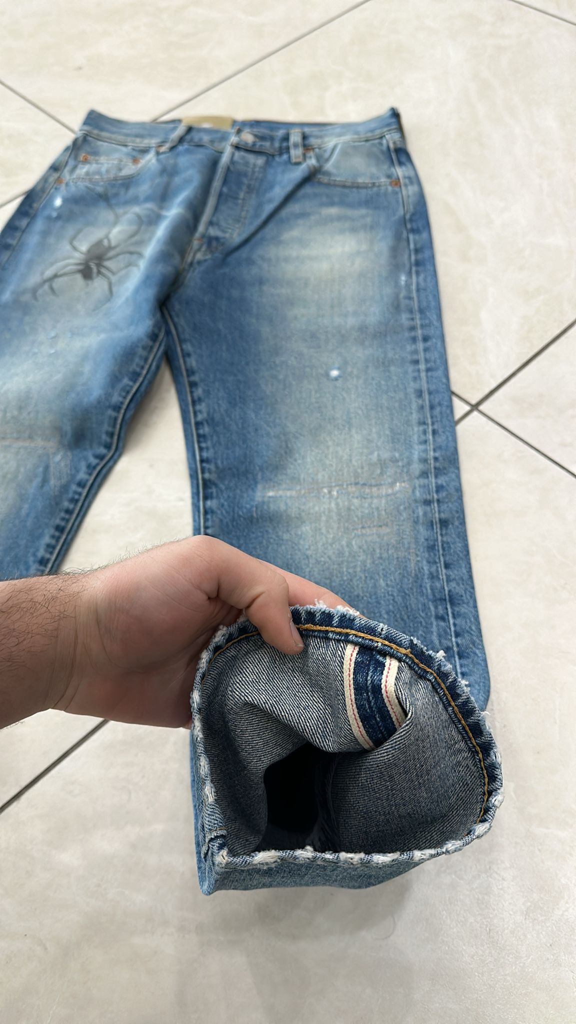 Levi's Vintage Clothing LVC Levi's Vintage Clothing 1984 501XX Tangled Web Jeans Size US 30 / EU 46 - 4 Thumbnail