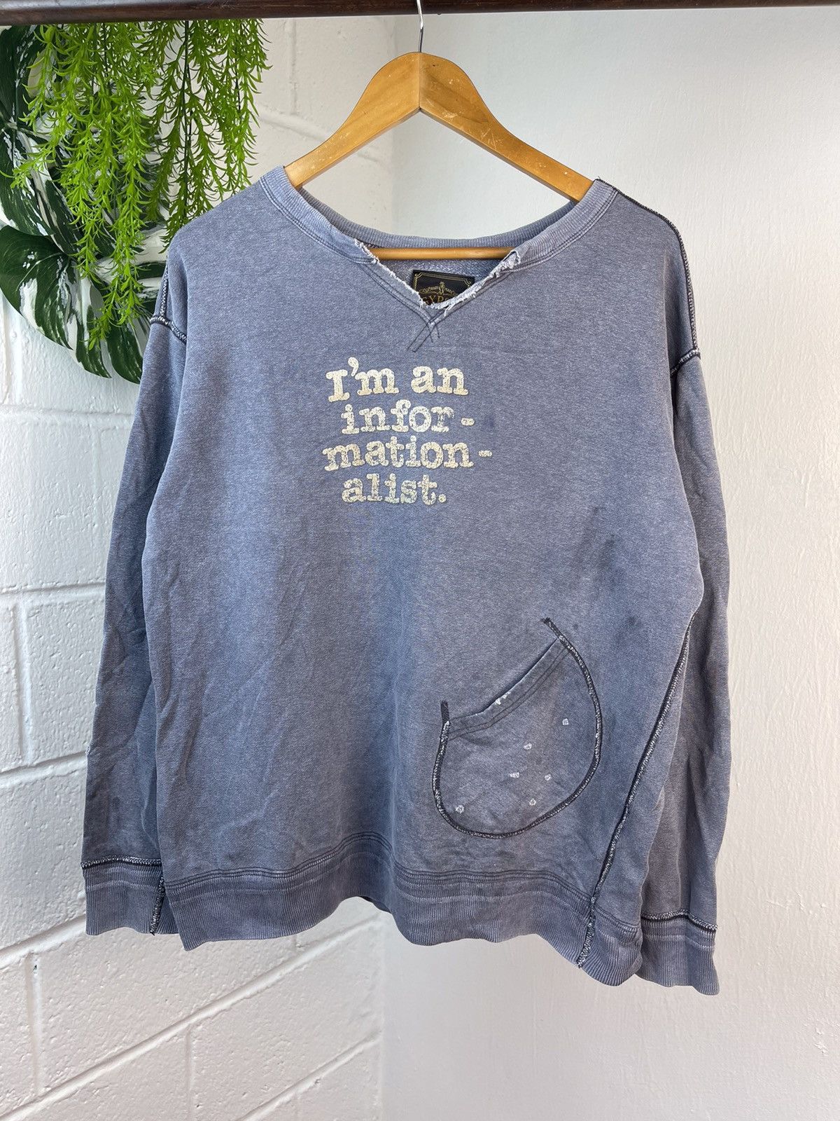 Hysteric Glamour Gypsy&sons Sun faded Sweatshirt A7 Size US L / EU 52-54 / 3 - 3 Thumbnail