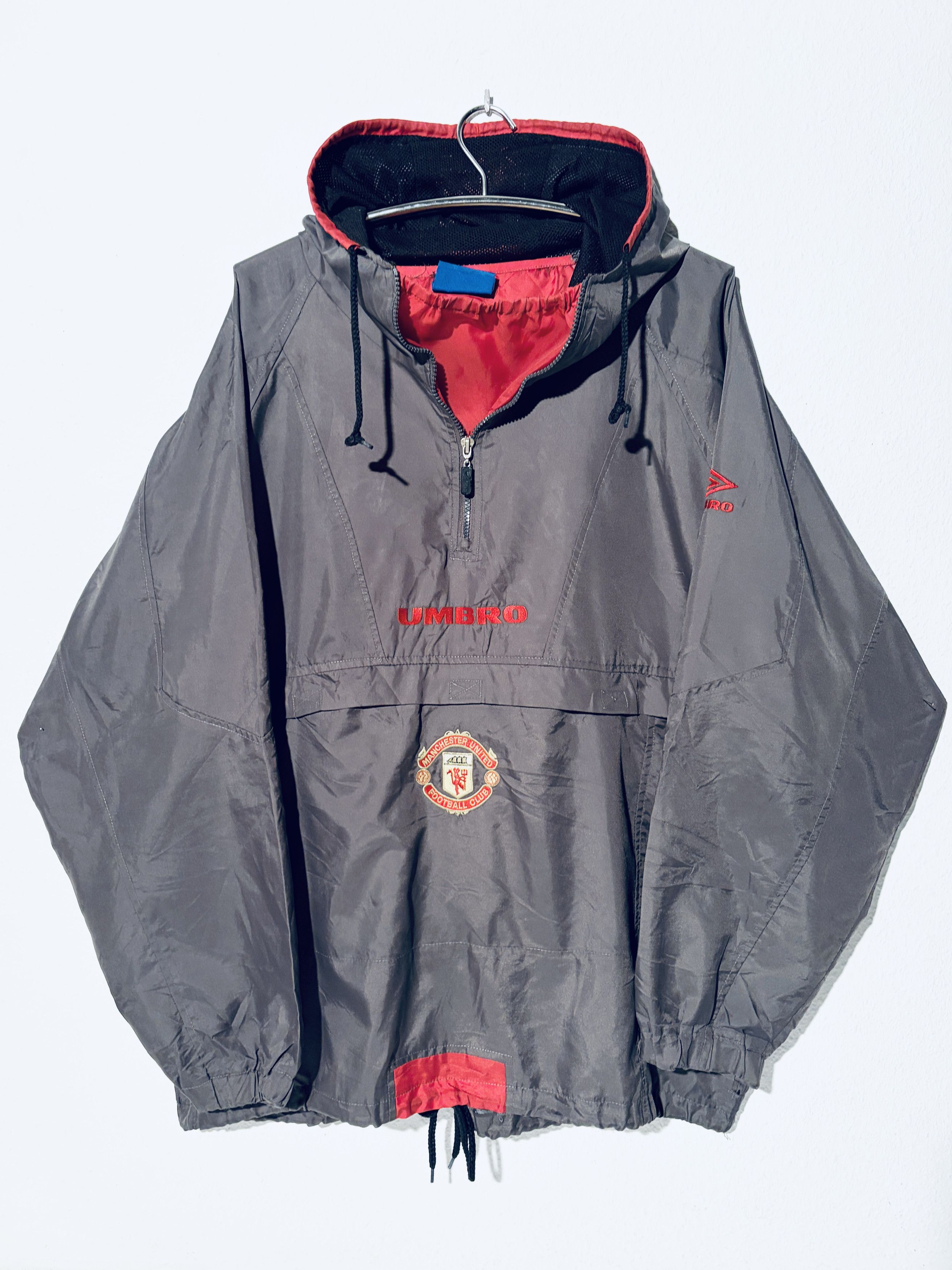 Umbro Manchester United Training Hoodie Jacket 1994 - 1995 Size US XL / EU 56 / 4 - 1 Thumbnail
