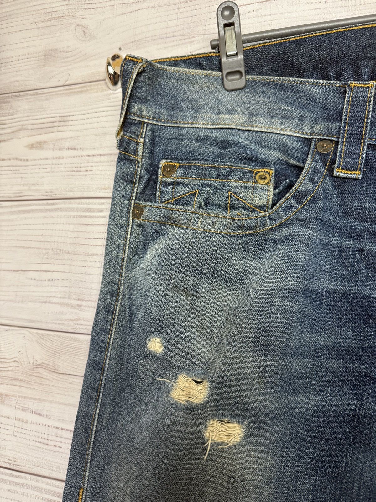 True Religion Vintage True Religion Jeans Made In USA Size US 38 / EU 54 - 4 Thumbnail