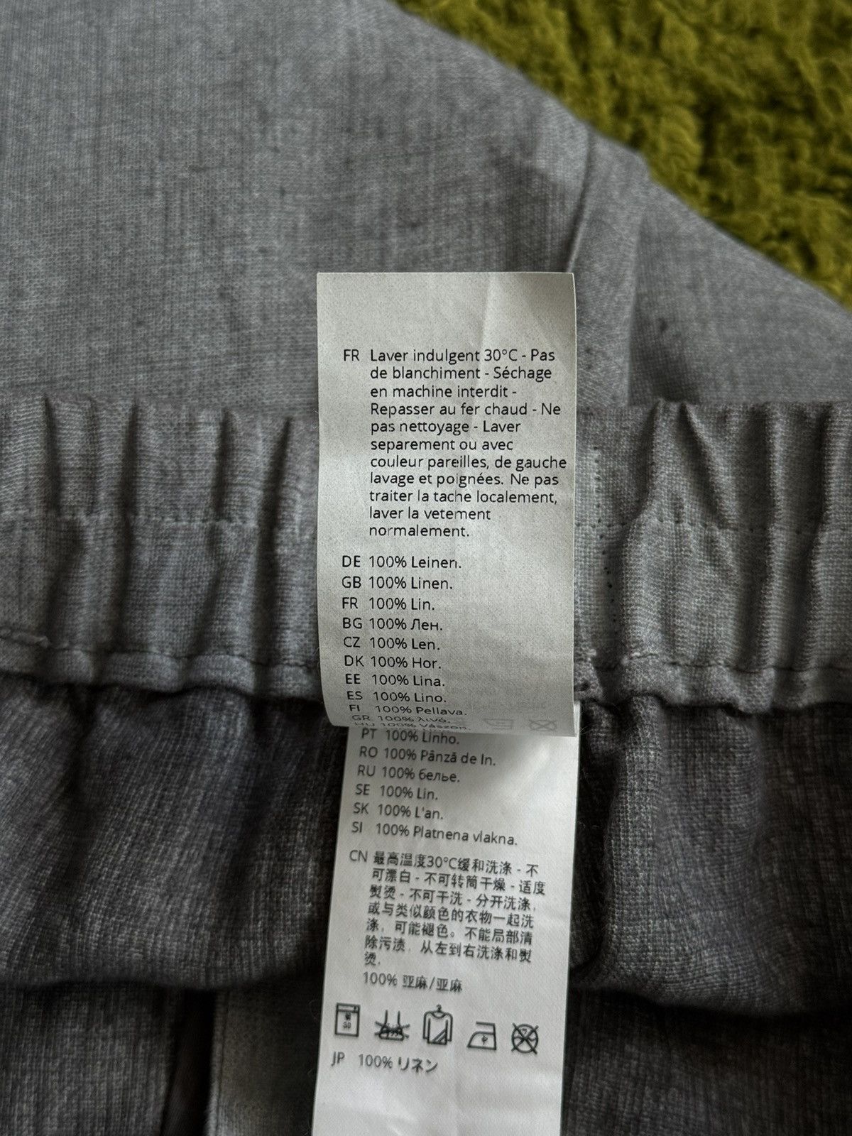OSKA Oska 100% linen wide leg barrel baggy fit avant garde pants Size 28" / US 6 / IT 42 - 6 Thumbnail