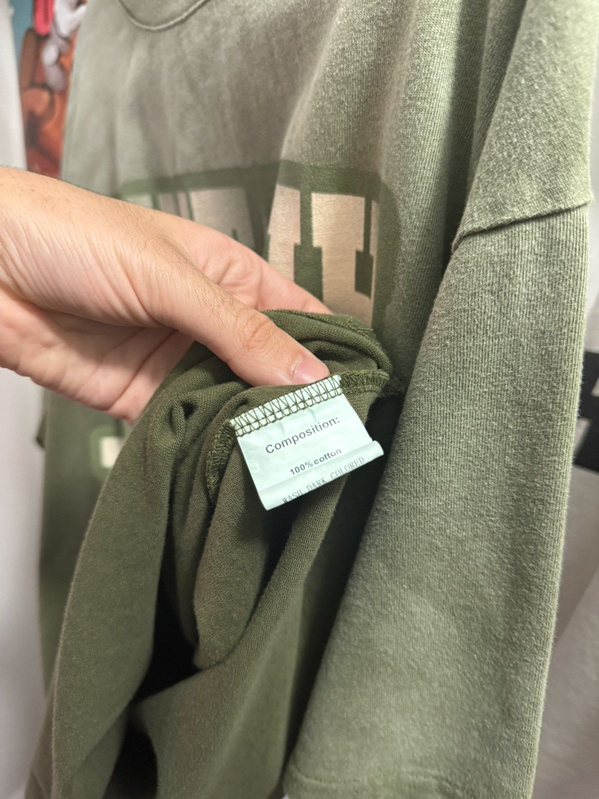 Saint Vanity Saint Vanity Green Tee Size US L / EU 52-54 / 3 - 4 Thumbnail