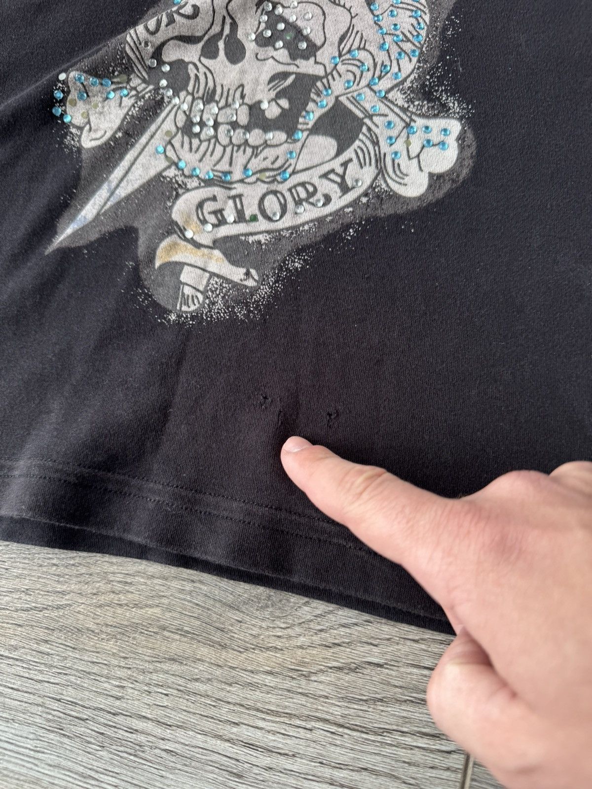 Ed Hardy Ed Hardy Y2k Slim Women's Tee Size S / US 4 / IT 40 - 5 Thumbnail