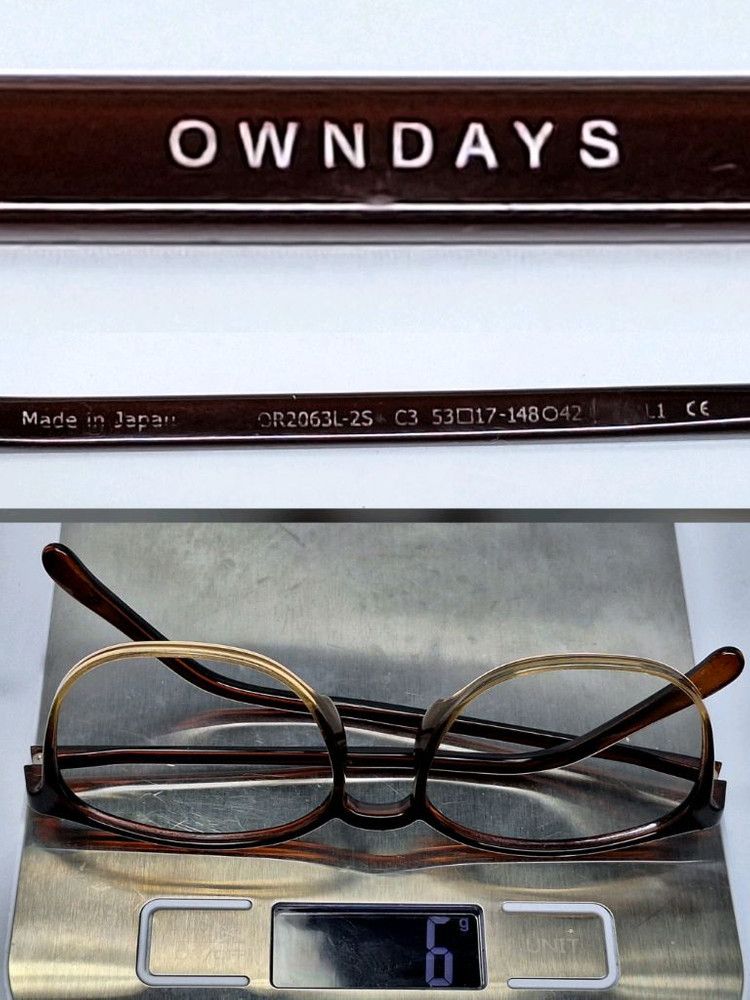 Other OWNDAYS Premium Essential OR2063L 6g Glasses Frame Size ONE SIZE - 2 Thumbnail