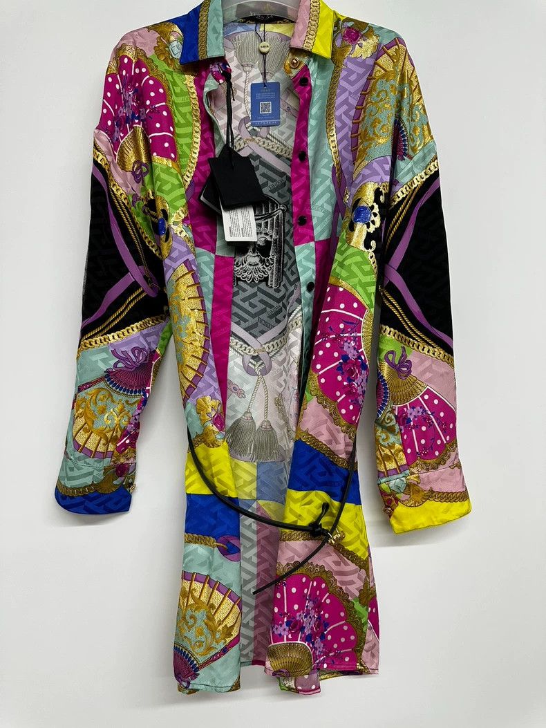 Versace Versace Shirt dress Size S / US 4 / IT 40 - 1 Thumbnail