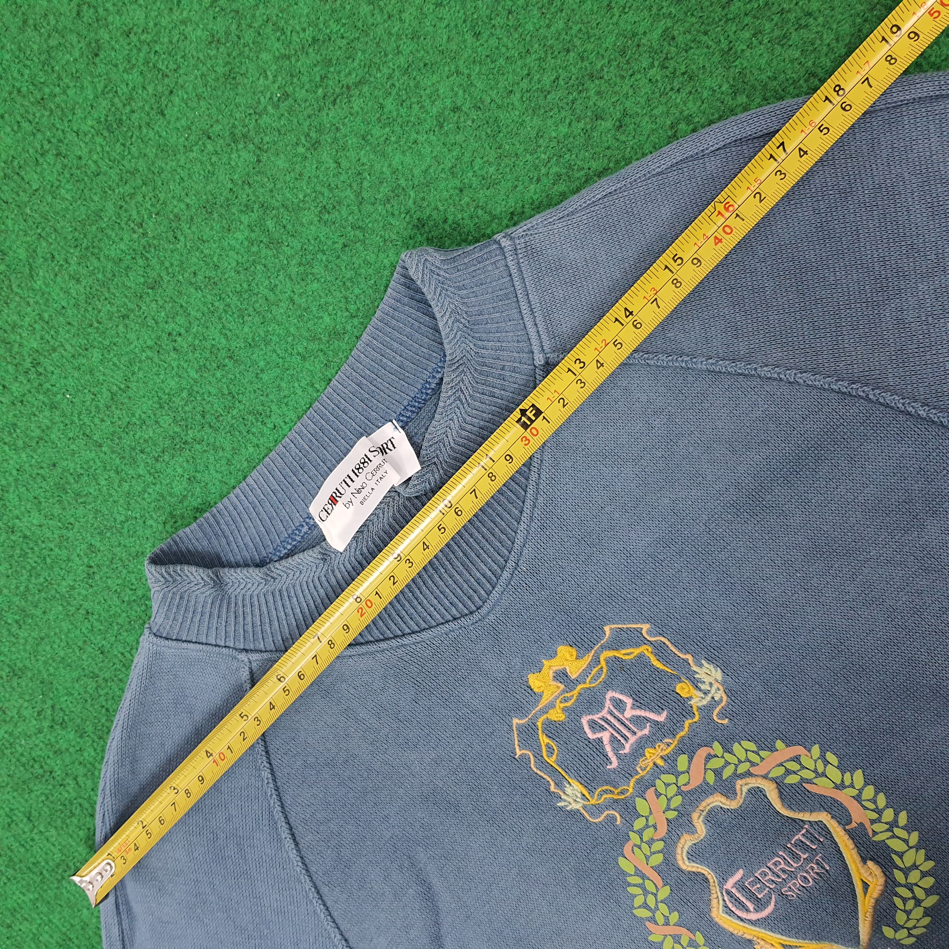 Cerruti 1881 Vintage Cerruti 1881 Sports Knitted Sweatshirt C269N7 Size S / US 4 / IT 40 - 10 Thumbnail