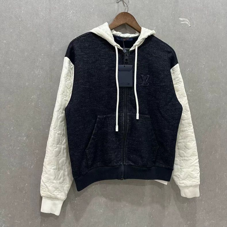 Louis Vuitton Louis Vuitton Patchwork presbyopic embossed hooded jacket Size US XS / EU 42 / 0 - 3 Thumbnail